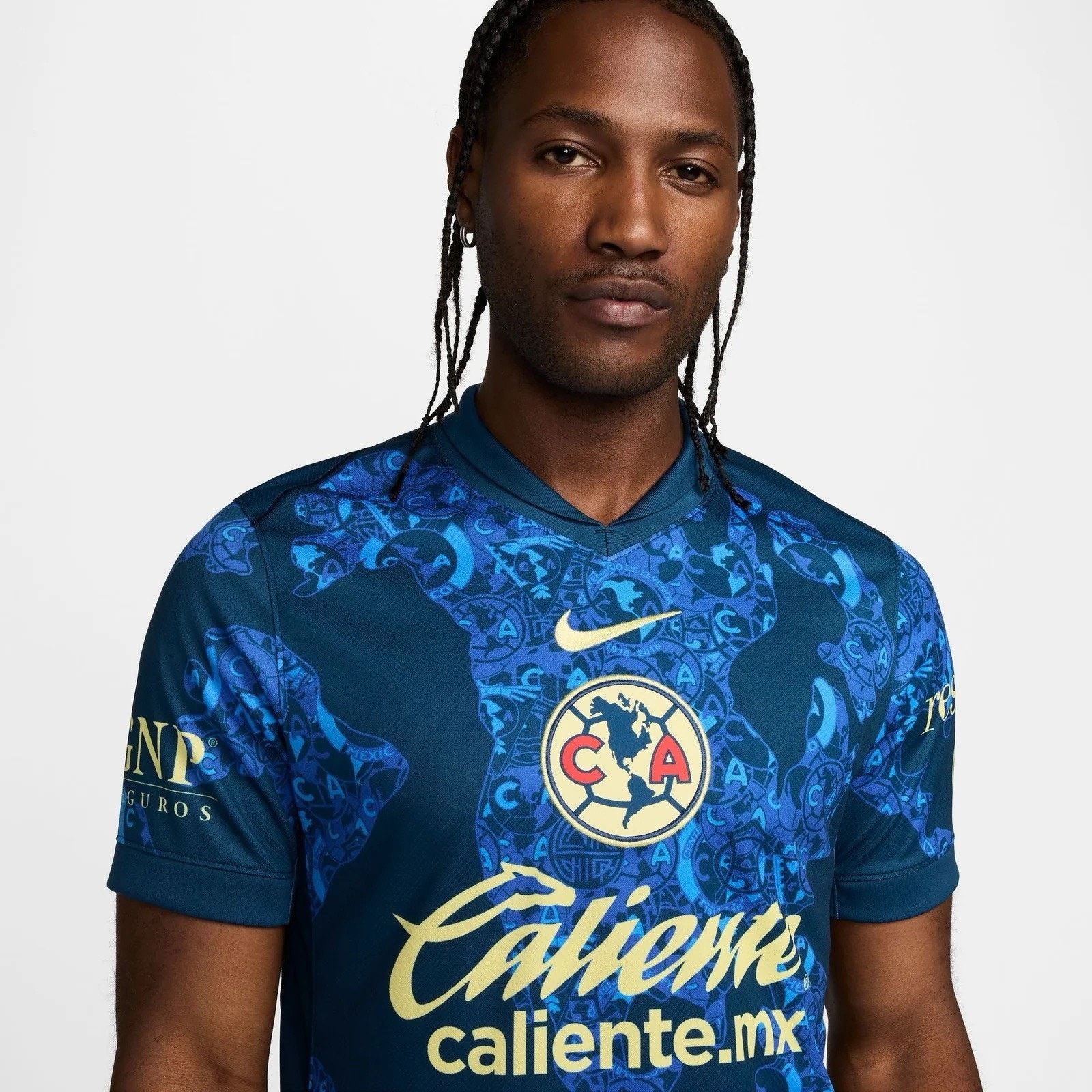 Nike Nike Club America 2024/25 Away Blue Soccer Jersey Small NWT Size US S / EU 44-46 / 1 - 3 Thumbnail