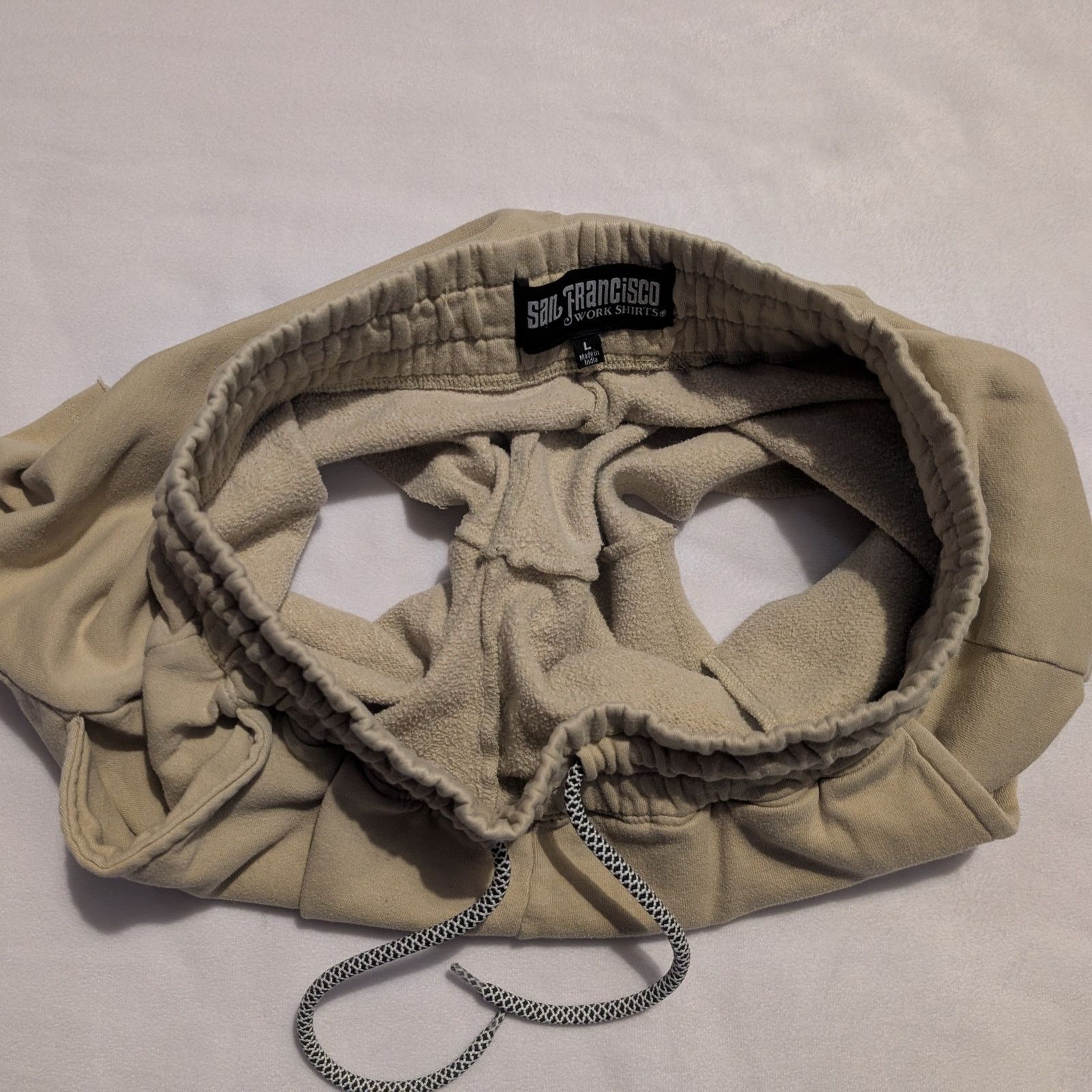 Other San Francisco Works Men's Shorts Beige Casual Cotton Great Size US 36 / EU 52 - 4 Thumbnail