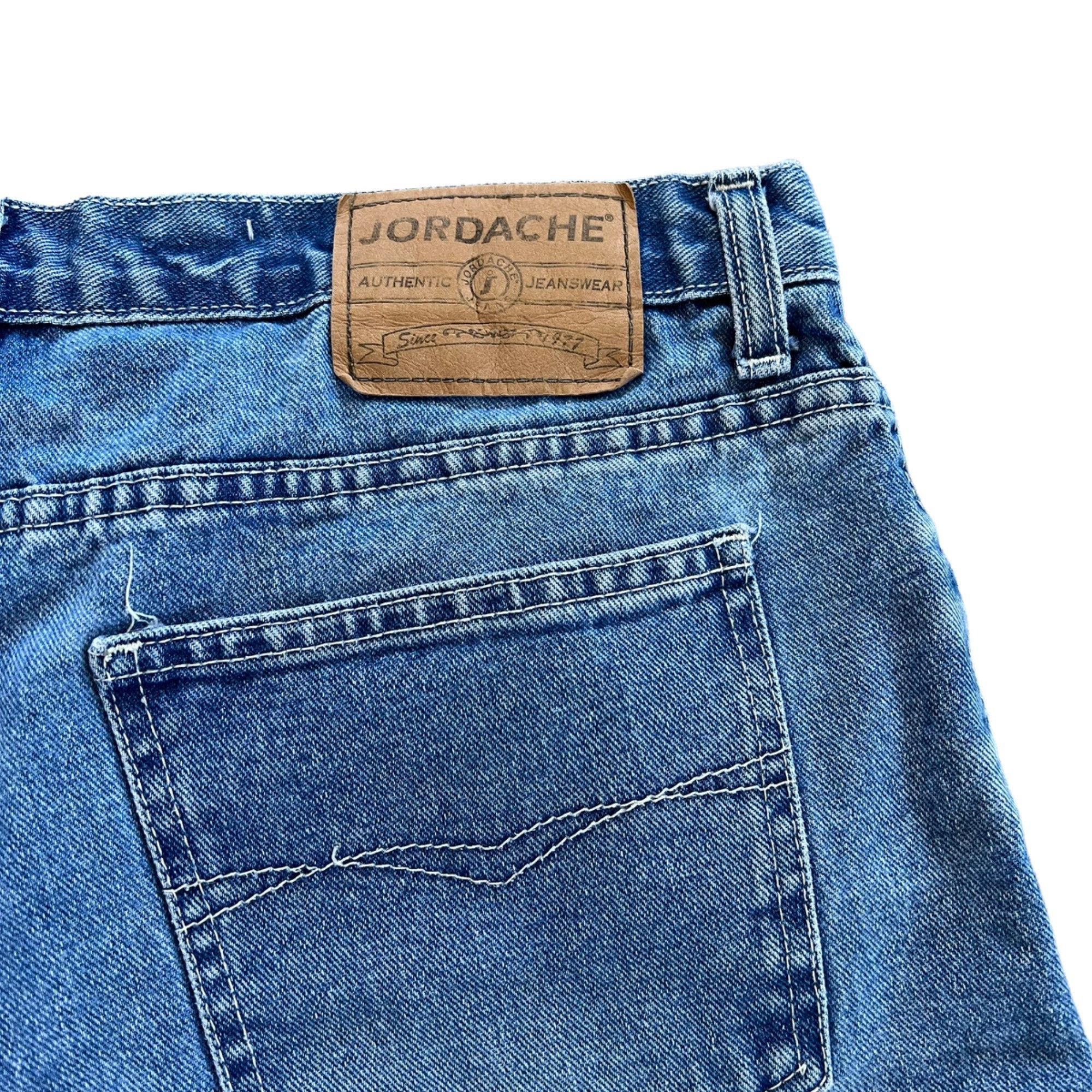 Vintage Vintage Jordache Medium Wash High Rise Denim Shorts Size 30" / US 8 / IT 44 - 4 Thumbnail