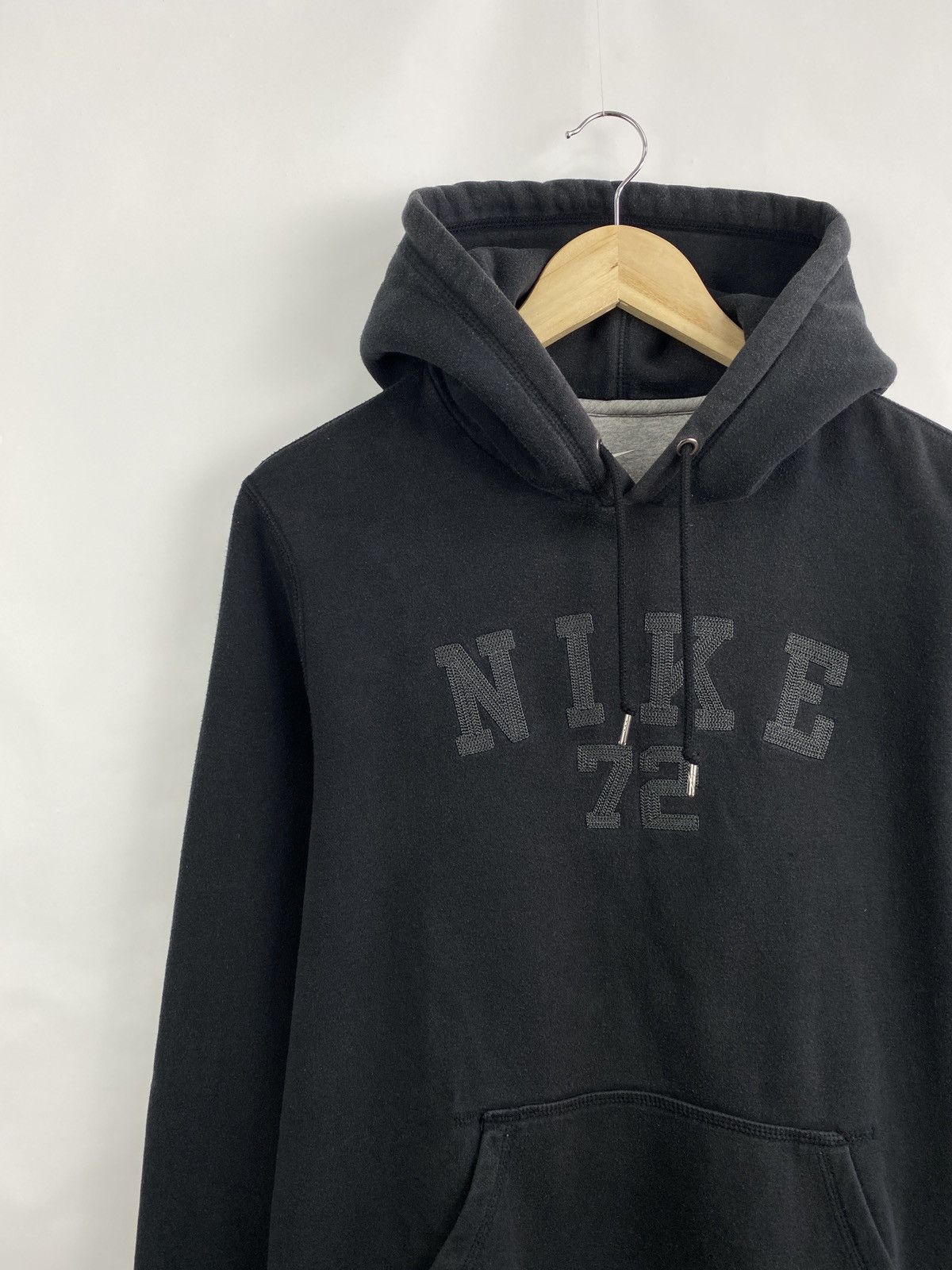 Nike 🇺🇸 Vintage 90s Nike Athletic Hoodie Rare Retro Hype Y2K Size US M / EU 48-50 / 2 - 2 Thumbnail