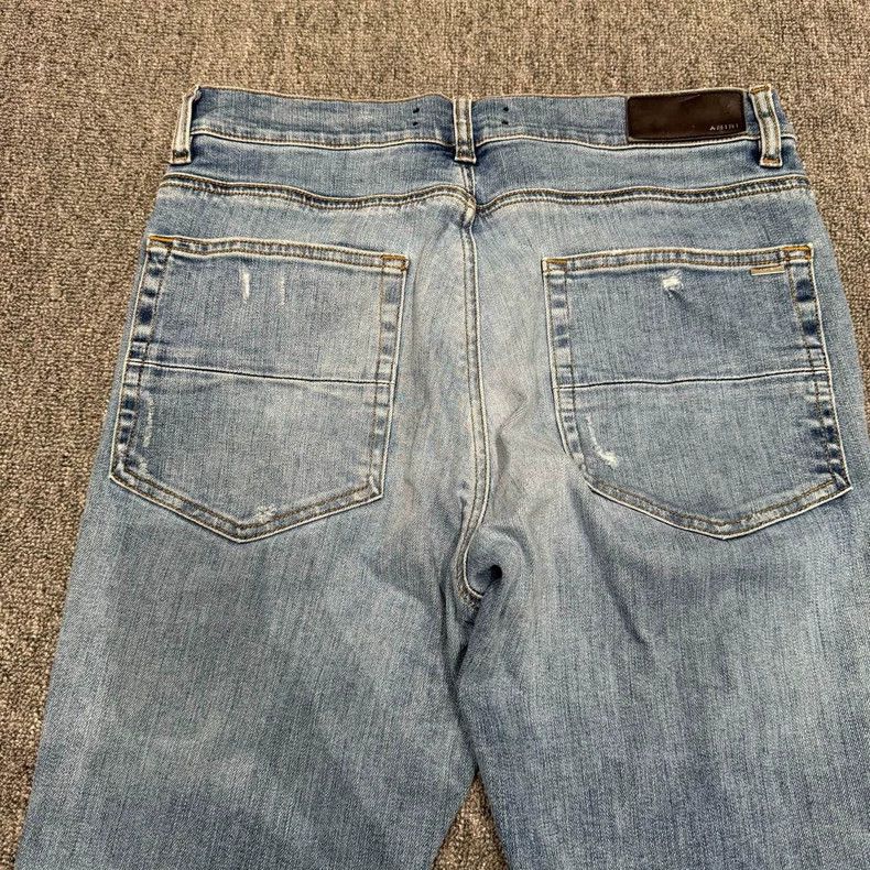 Amiri Amiri Old jeans with blue holes 2506-Nextarrow Size US 34 / EU 50 - 5 Thumbnail