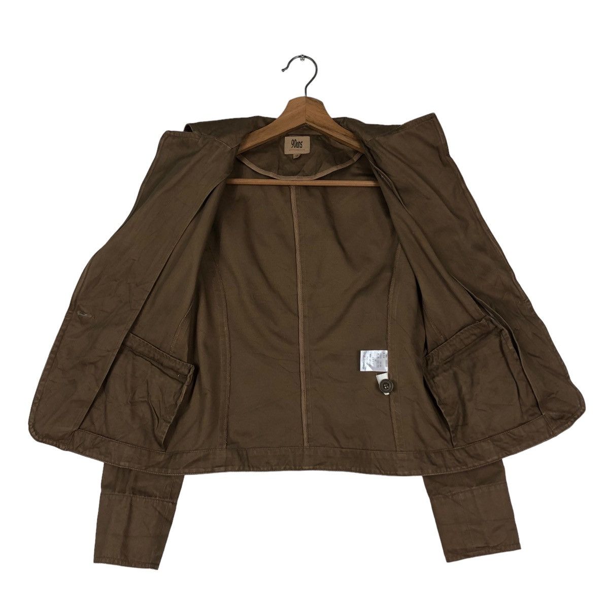 Japanese Brand 📌VINTAGE CROPPED BIKER JACKET 90ans Quatre Size US M / EU 48-50 / 2 - 4 Thumbnail