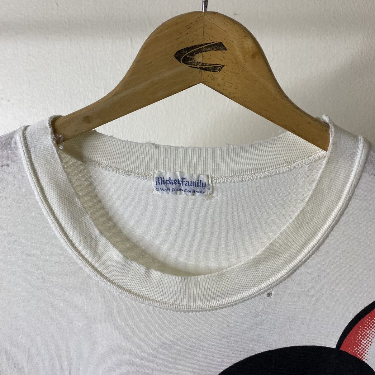 Mickey Mouse Vintage 1990s Walt Disney Company Mirror Print Graphic Tee Size US M / EU 48-50 / 2 - 3 Thumbnail