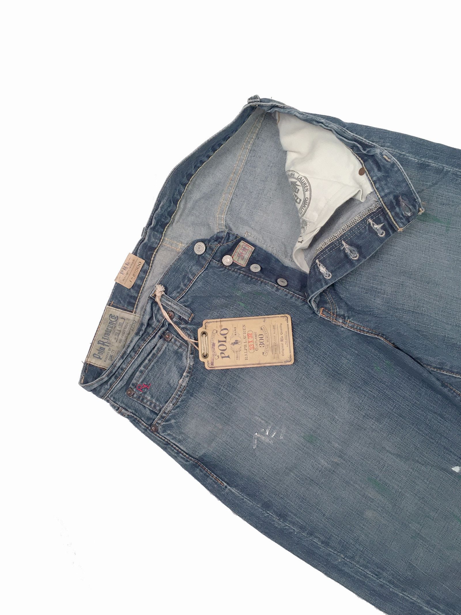 Polo Ralph Lauren NEW Vintage Polo Ralph Lauren Cortlandt 300 Jeans! 32 x 32 Size US 32 / EU 48 - 2 Thumbnail