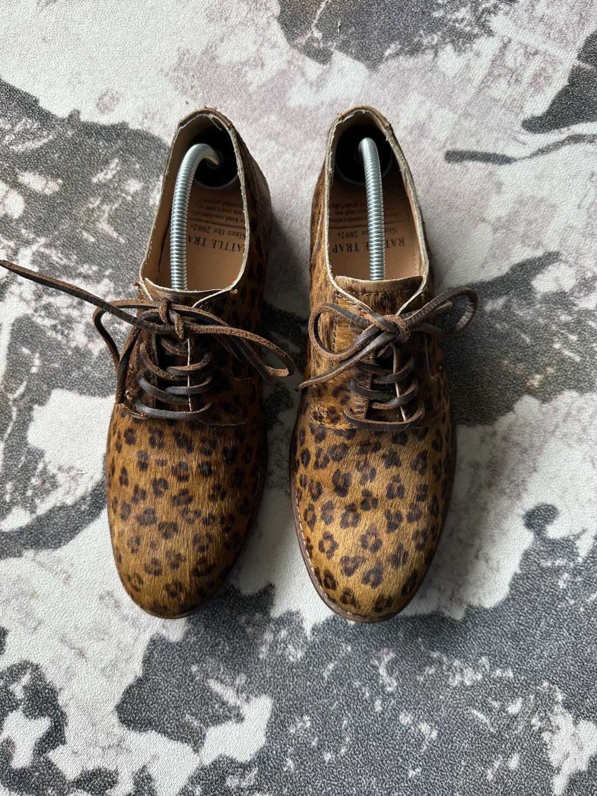 14th Addiction 00’s Rattletrap leopard leathers shoes Size US 6 / EU 39 - 2 Thumbnail