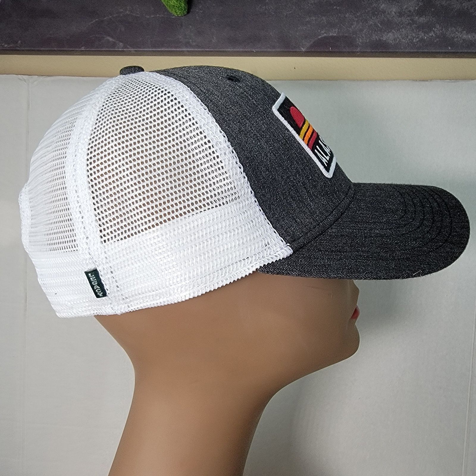 Other Legacy "Alaska 1959" B&W Snap Back Trucker Hat Size ONE SIZE - 5 Thumbnail