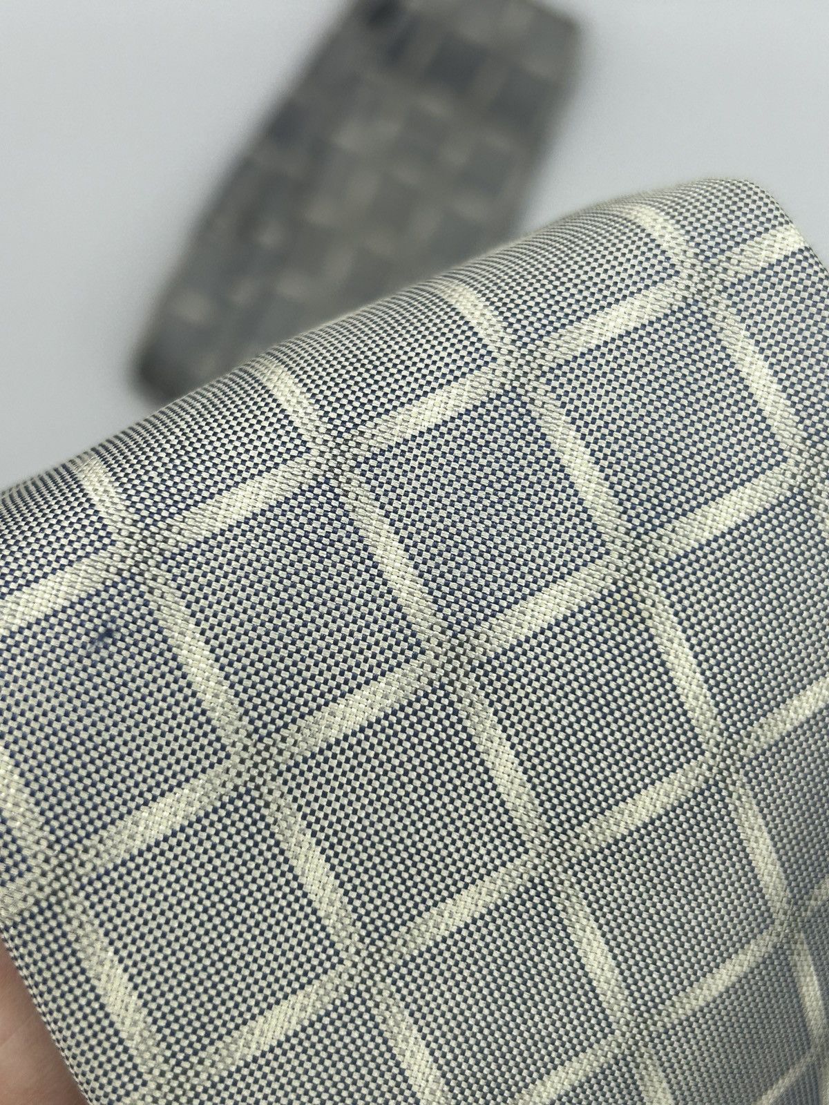 Burberry Burberry Square Pattern Silk Tie Size ONE SIZE - 7 Thumbnail