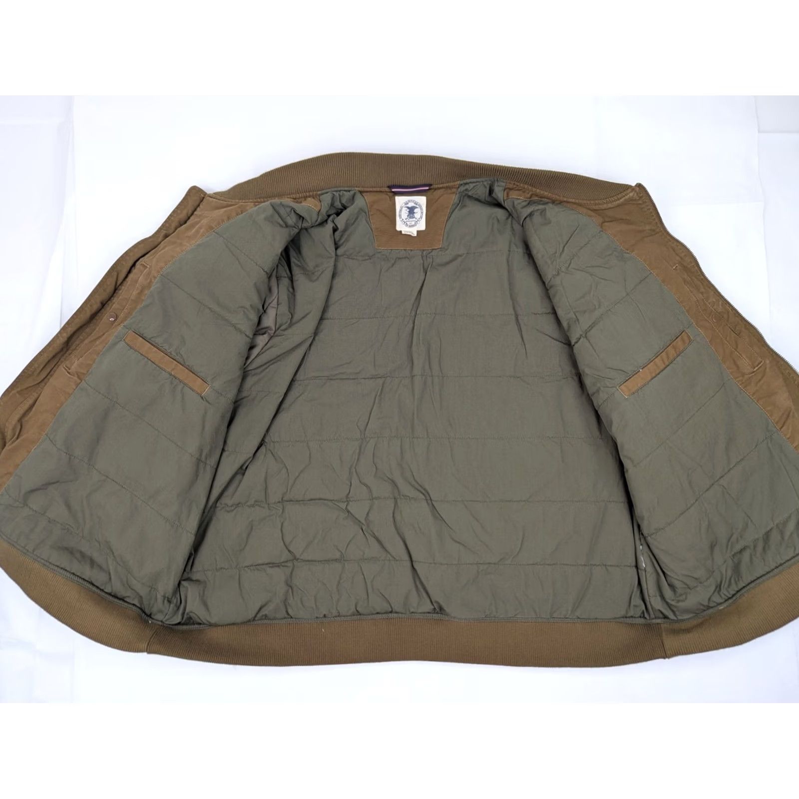 Vintage NRA Bomber Jacket Category: Jacket 3XL Men Brown Canvas Insulated Concealed Carry Vintage Tag 90s 2000s Oversight: 3XXX Size US XXL / EU 58 / 5 - 3 Thumbnail