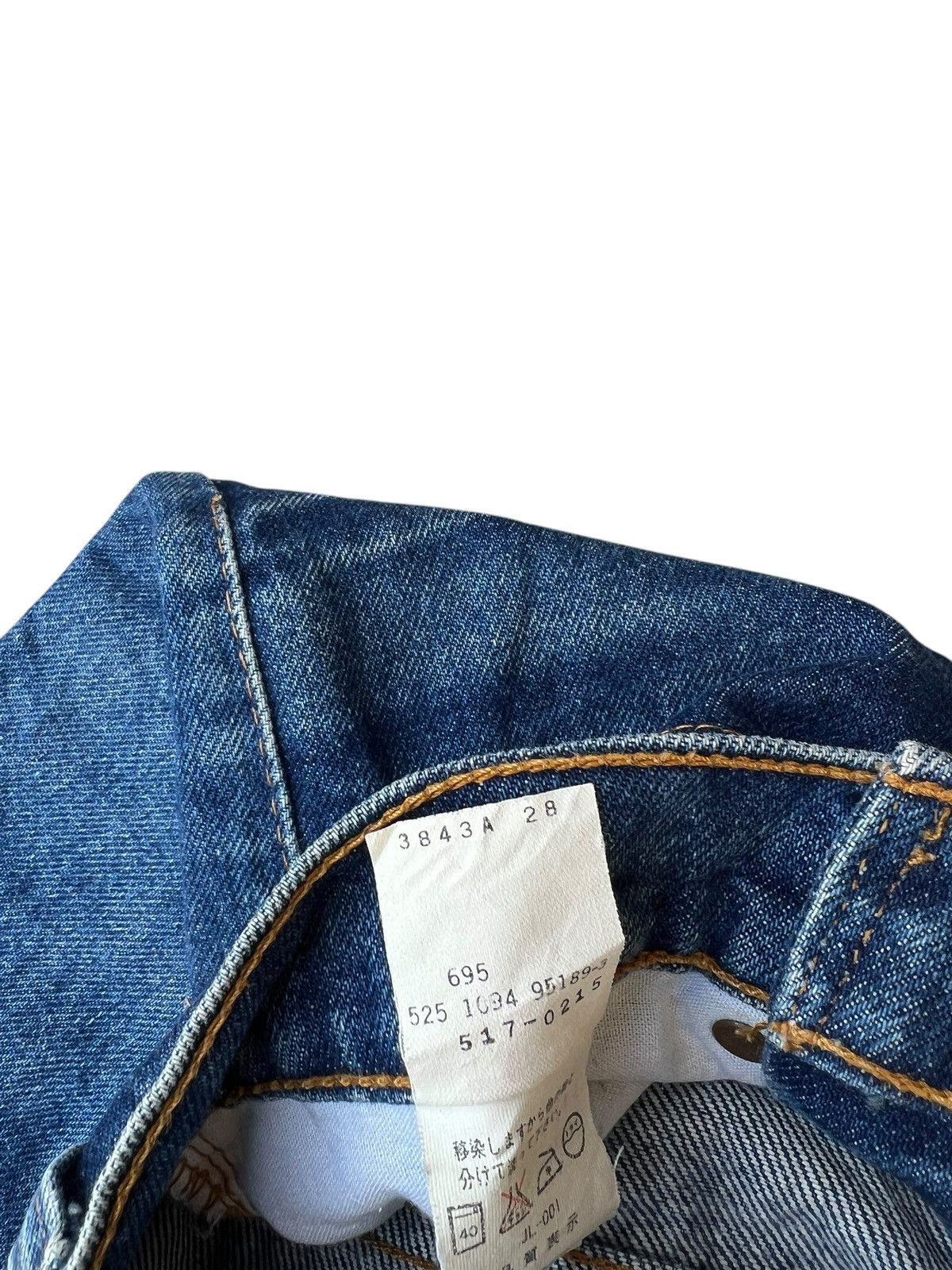Levi's Vintage 1994 Levi’s 517 Distressed Denim Bootcut Jeans Size US 27 - 23 Thumbnail