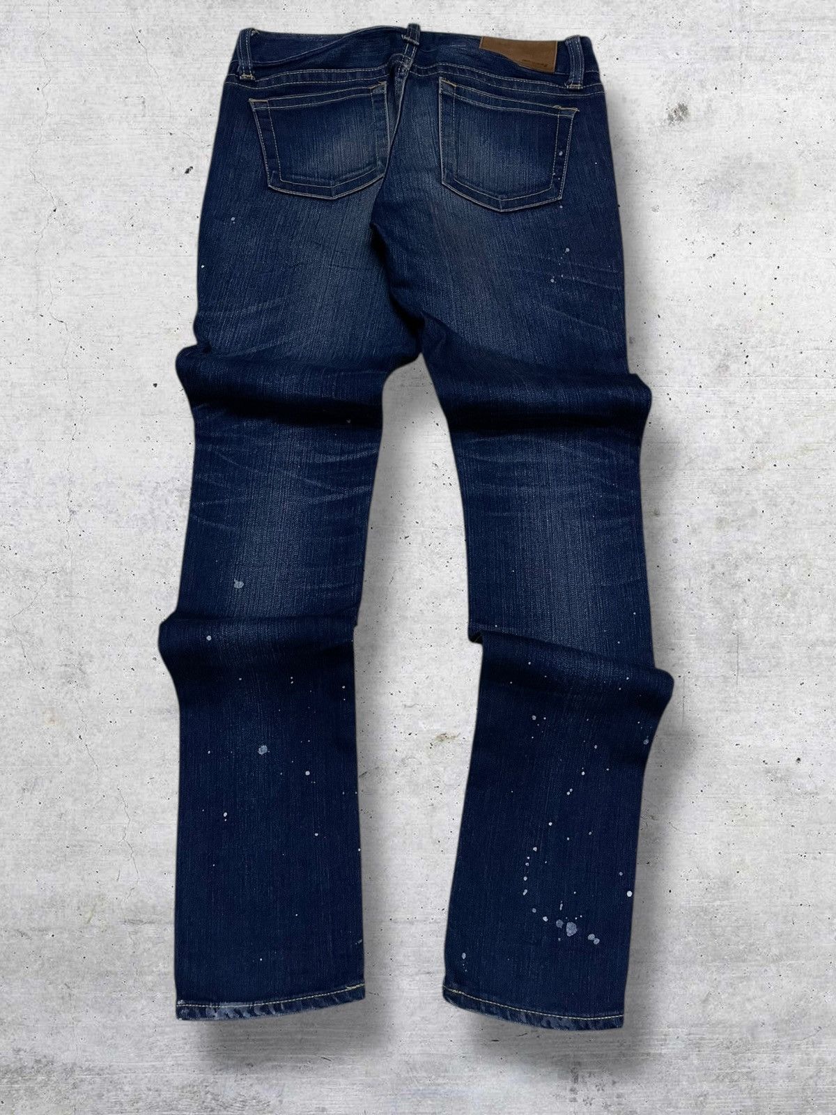 Japanese Brand VINTAGE MOUSSY JAPAN DESIGNER 90S SPLASH PUNK SKINNY DENIM Size US 29 - 8 Thumbnail