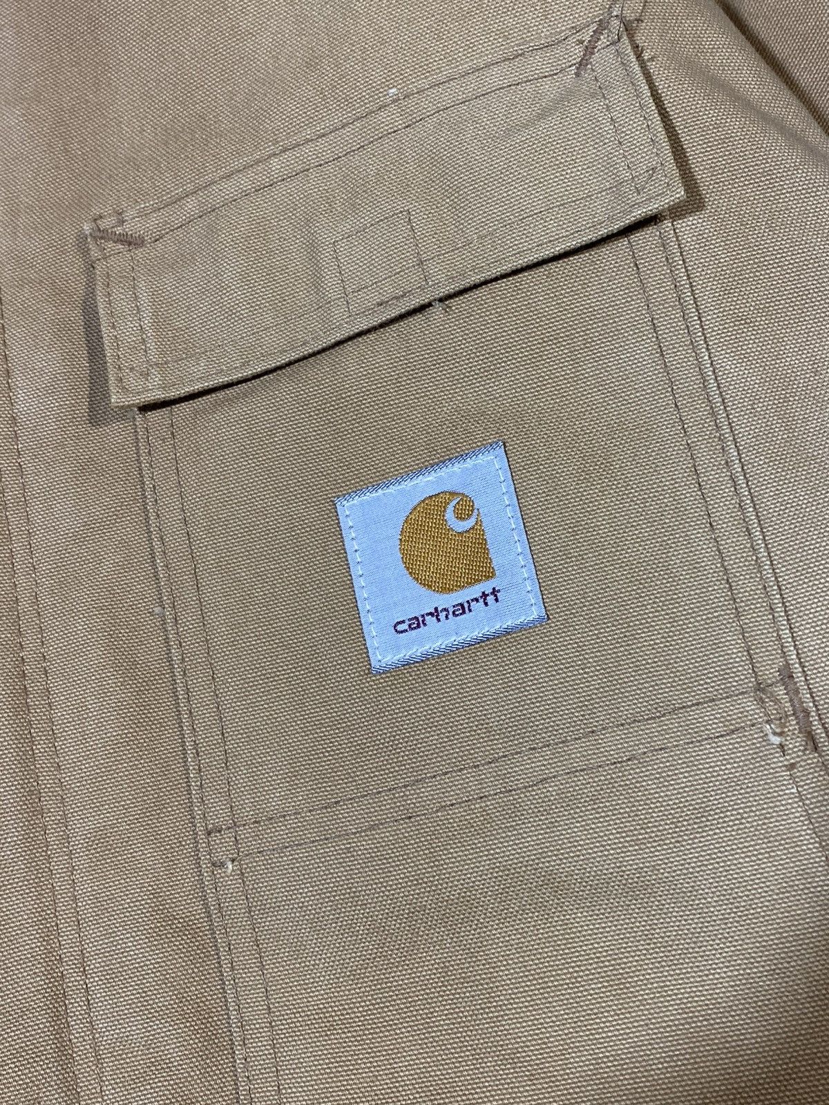 Carhartt 🔥 CARHARTT CANVAS WORK JACKET Y2K DETROIT VIBES USA MADE Size US M / EU 48-50 / 2 - 9 Thumbnail