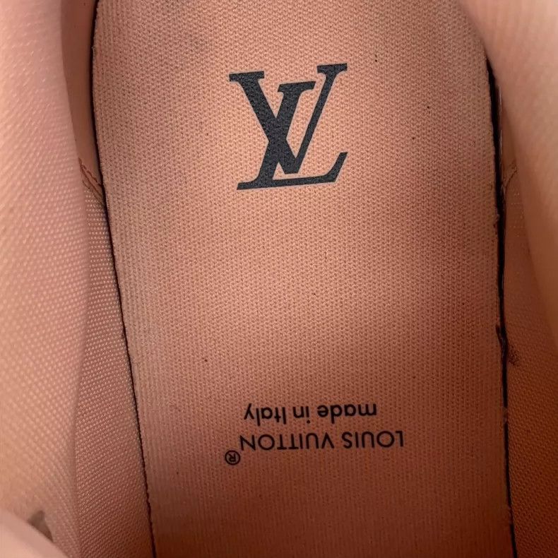 Louis Vuitton Louis Vuitton Pink Round Toe Strappy Board Sneaker Size US 8 / EU 41 - 7 Thumbnail
