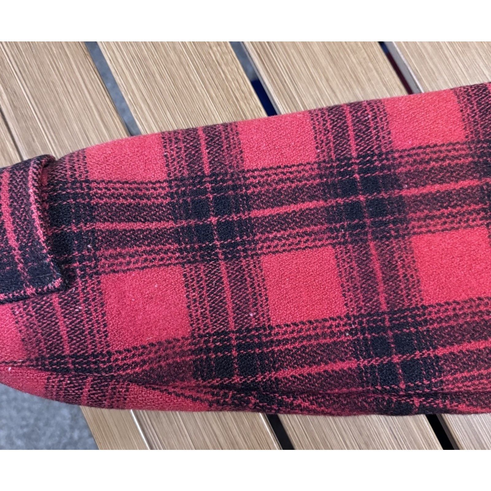 Other 1970s Johnson Woolen Mills Plaid Hunting Coat A 41 40 Size US M / EU 48-50 / 2 - 7 Thumbnail