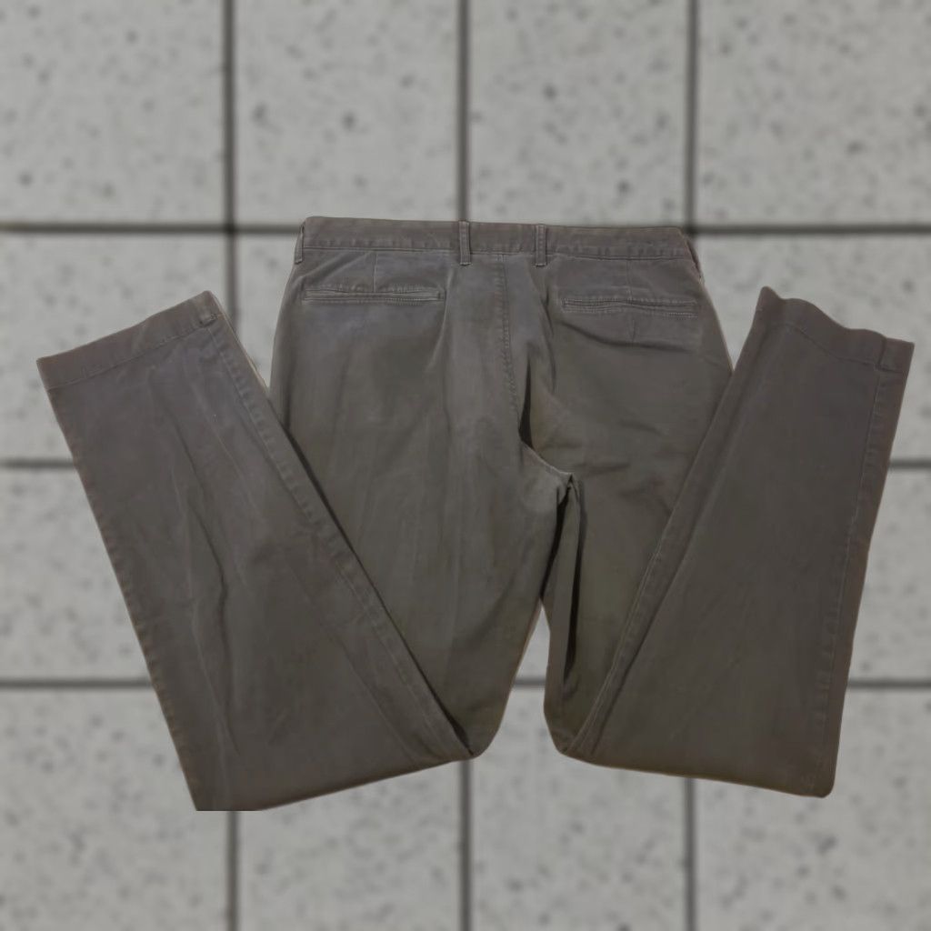 J.Crew J.CREW Pants Mens Chino Straight Leg 32x32 Black Cotton Flat Front Casual Vintage No Size US 32 / EU 48 - 1 Thumbnail