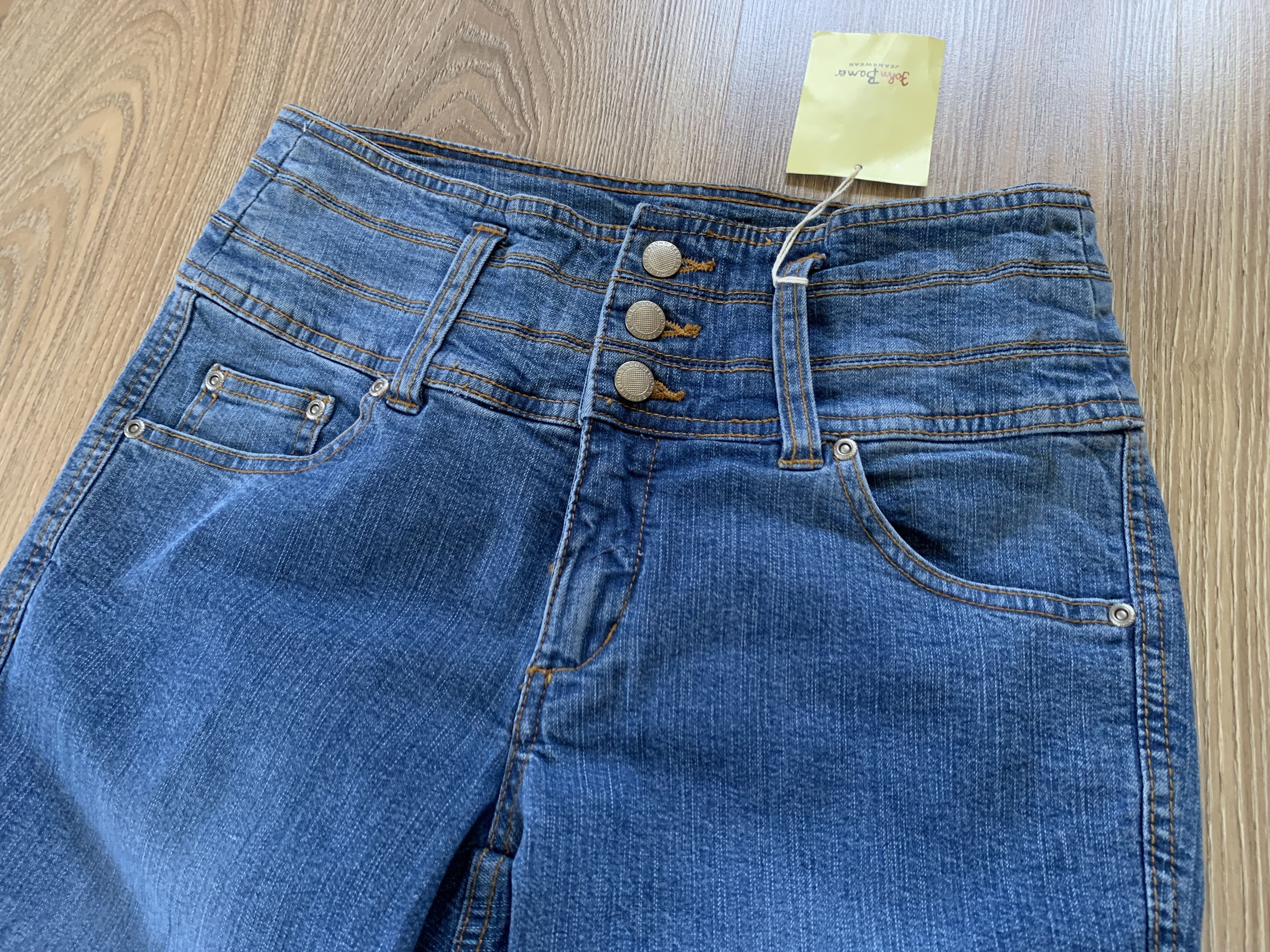 John Baner John Baner Womens High Waist Bell Bottom Jeans Size 27" / US 4 / IT 40 - 4 Thumbnail