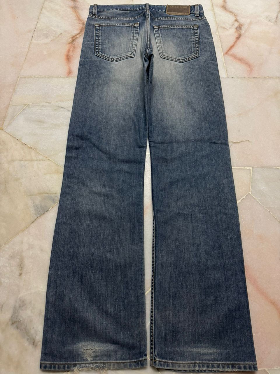 H&M 💥Grunge💥Vintage H&M Logg Mudwash Insane Distressed Denim Size US 31 - 14 Thumbnail