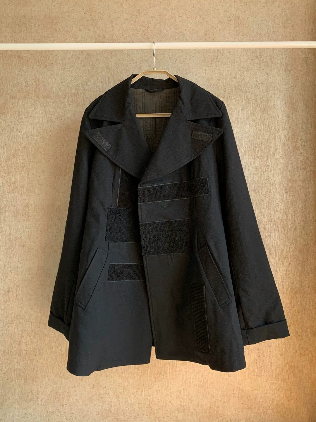 Yohji Yamamoto Yohji Yamamoto Velcro Coat -DMC Size US M / EU 48-50 / 2 - 1 Thumbnail