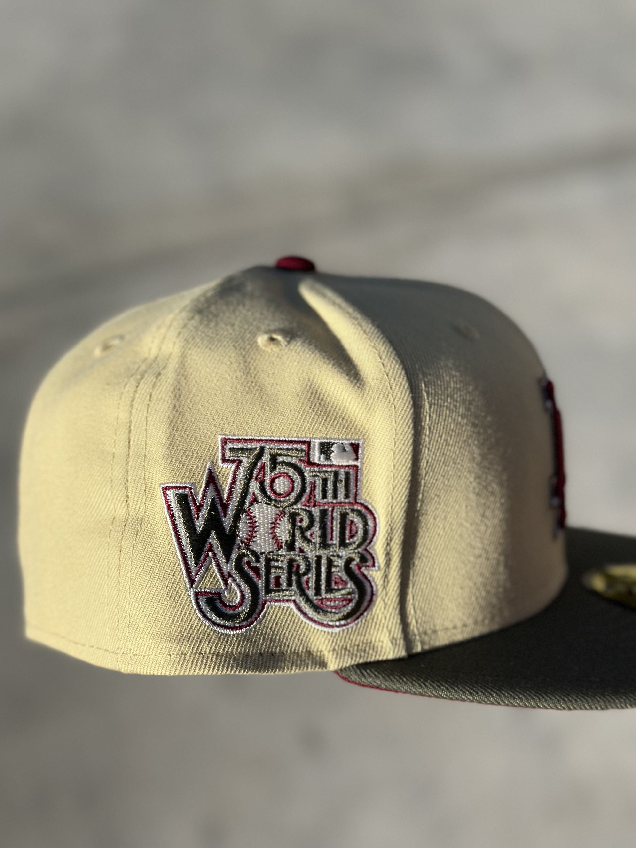 Hat Club 7 3/8 LA Dodgers 75th World Series Fitted Size ONE SIZE - 2 Thumbnail