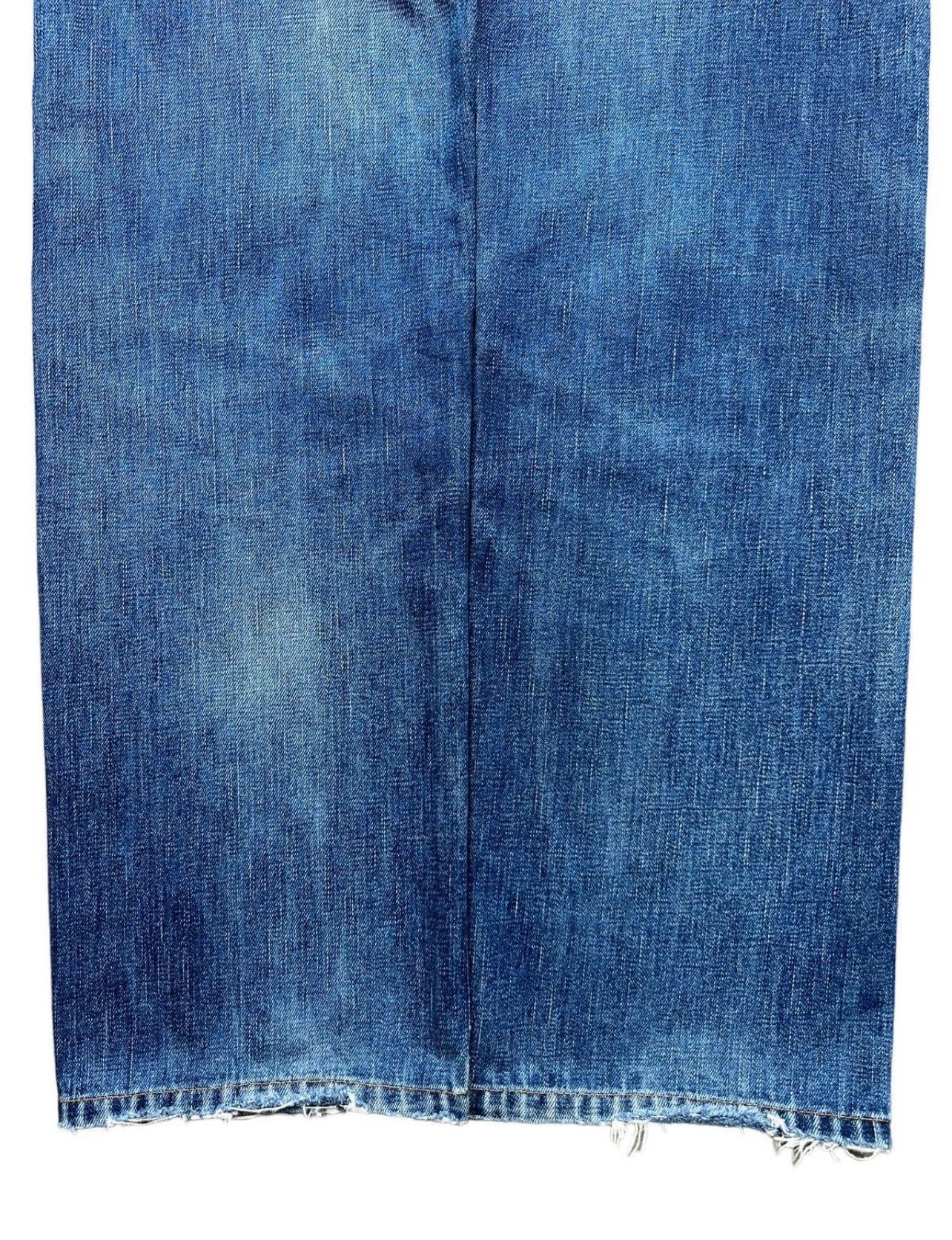 Edwin Vintage Edwin 505xx Selvedge Distressed Denim Jeans 30x30 Size US 30 / EU 46 - 7 Thumbnail
