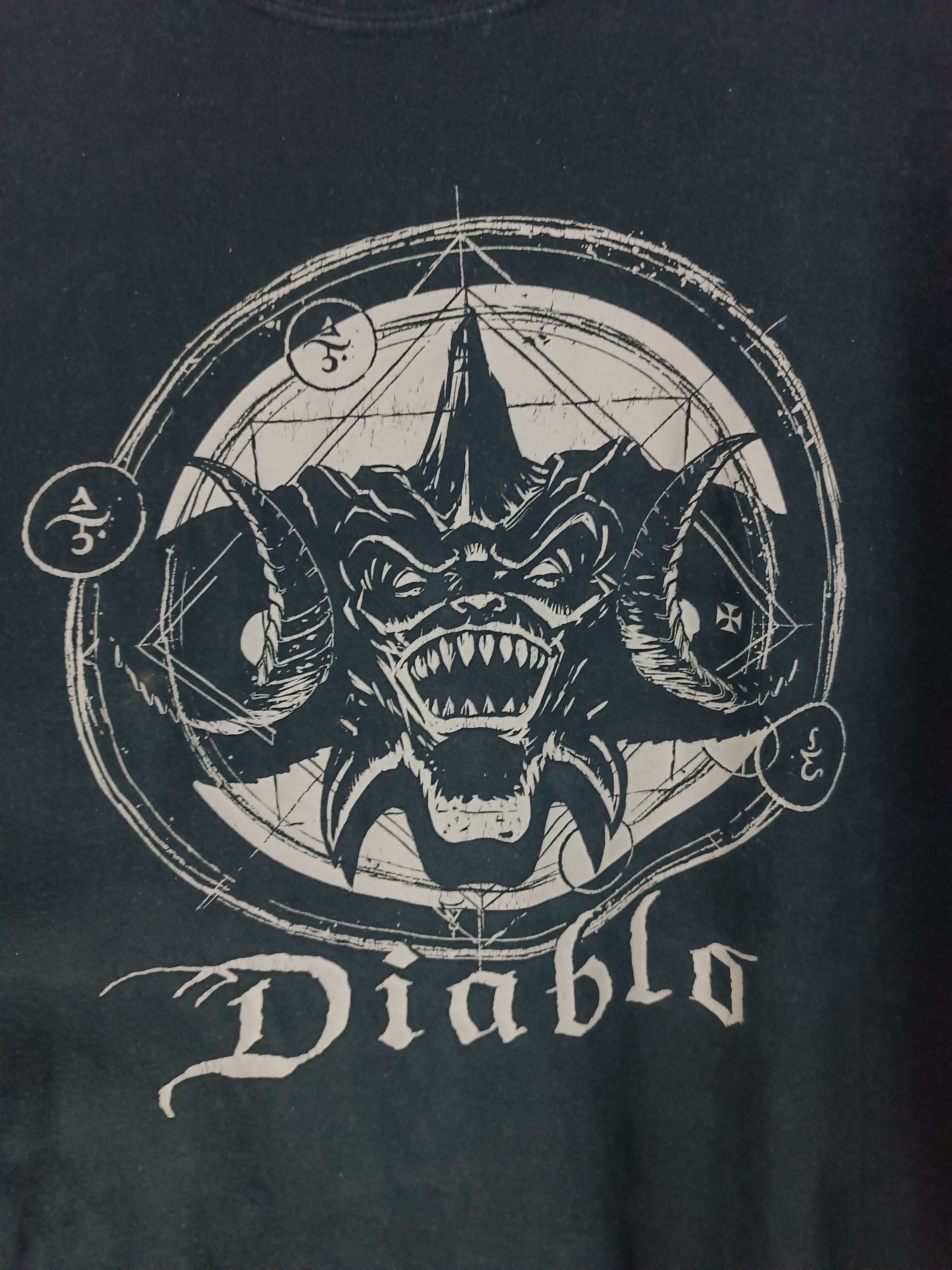 Microsoft VINTAGE DIABLO GAME BY BLIZZARD TEE CALL OF DUTY GOD OF WAR Size US XXL / EU 58 / 5 - 9 Thumbnail