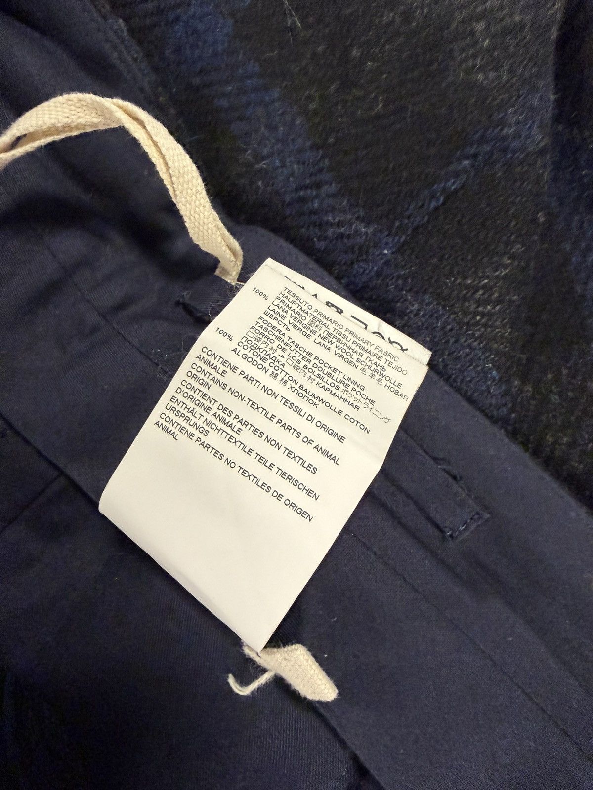 Marni Marni 100% Virgin Wool Plaid Trousers Wide Leg Size 50 / 36 Size US 36 / EU 52 - 8 Thumbnail