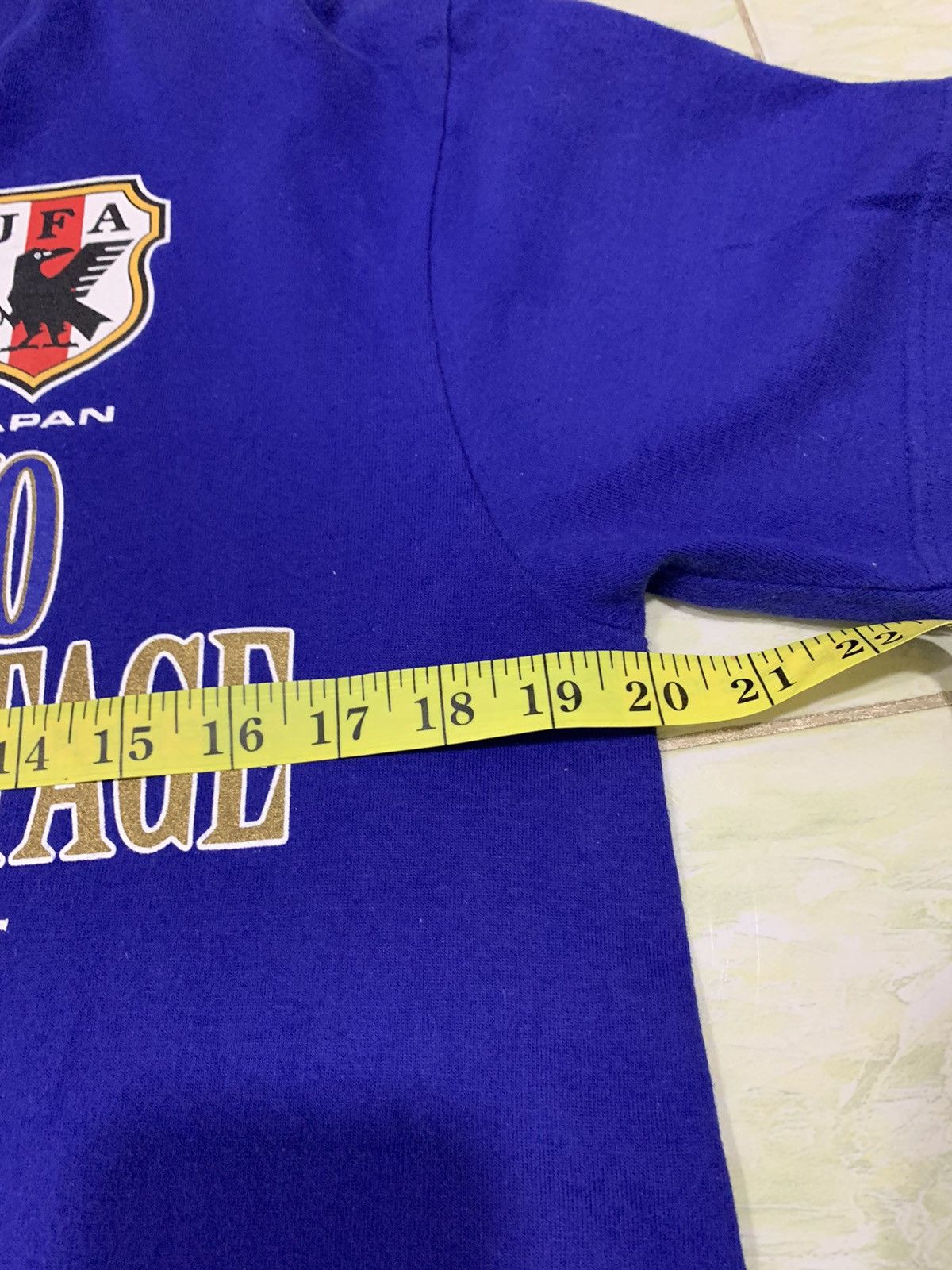 Japanese Brand Y2K Samurai Blue FC Tokyo 2010 Tee Size US M / EU 48-50 / 2 - 7 Thumbnail