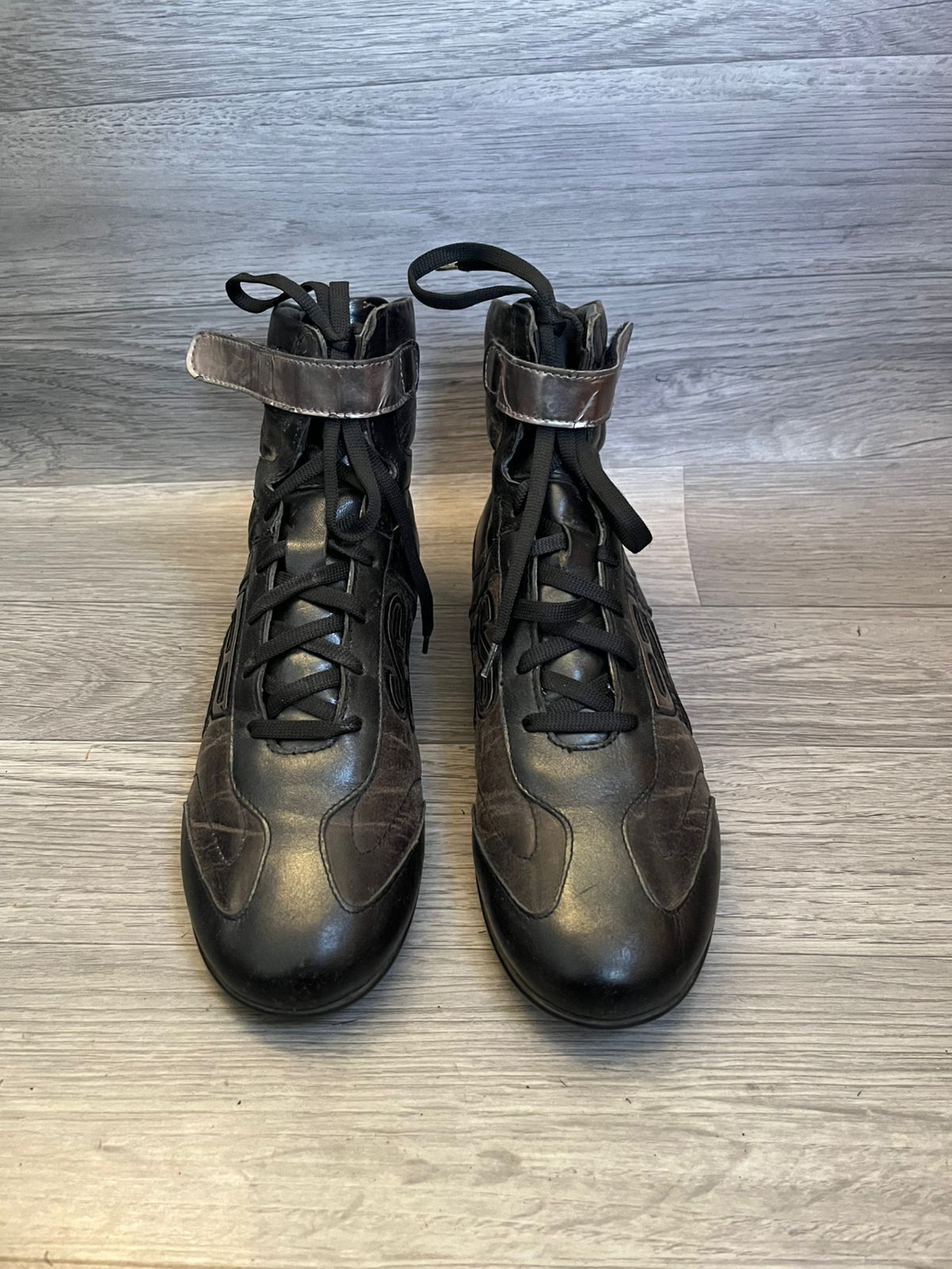 Dirk Bikkembergs Dirk Bikkembergs Hi Top Boxing Y2K Boots Sz 39 Size US 6 / EU 39 - 2 Thumbnail