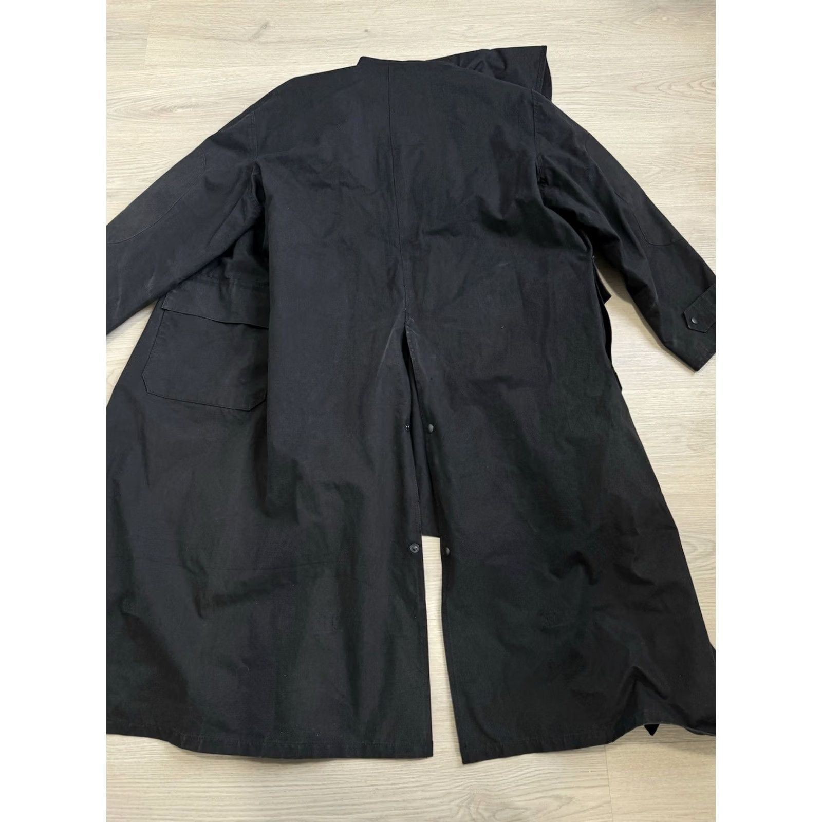 KangaROOS VINTAGE Kangaroo Khakis Denim Duster Jacket Long Overcoat Coat Men S Black Charcoal Denim Size US S / EU 44-46 / 1 - 7 Thumbnail