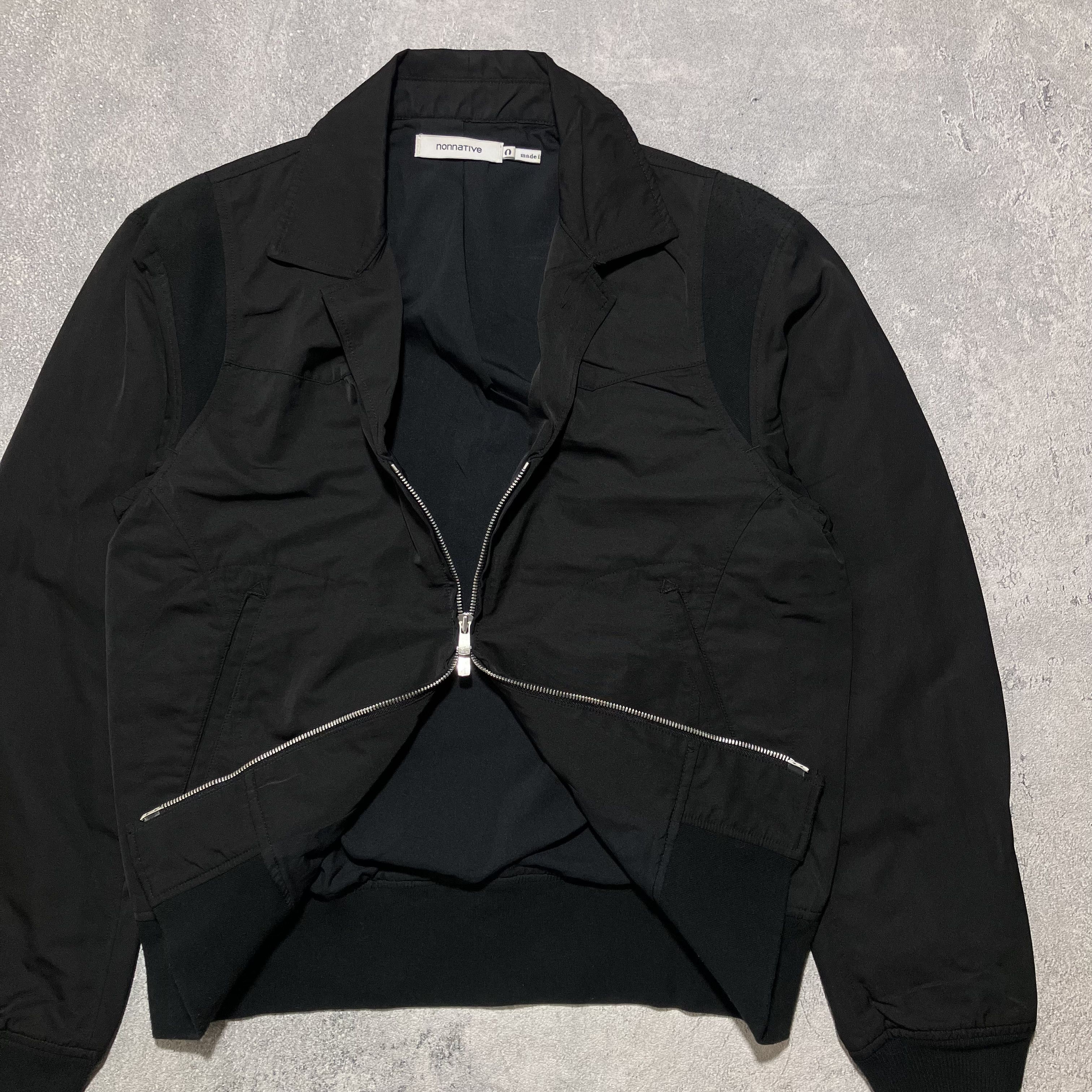 Nonnative Nonnative black blouson double-zip jacket Size US M / EU 48-50 / 2 - 2 Thumbnail