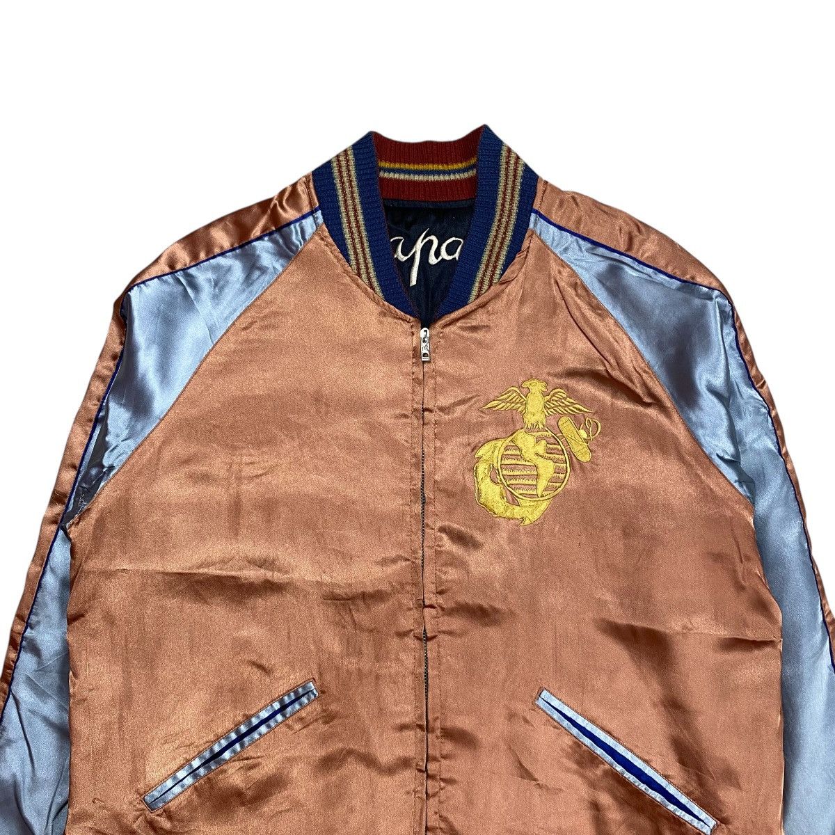 Tailor Toyo Tailor Toyo U.S Marine Embroidery Reversible Sukajan Jacket Size US M / EU 48-50 / 2 - 5 Thumbnail