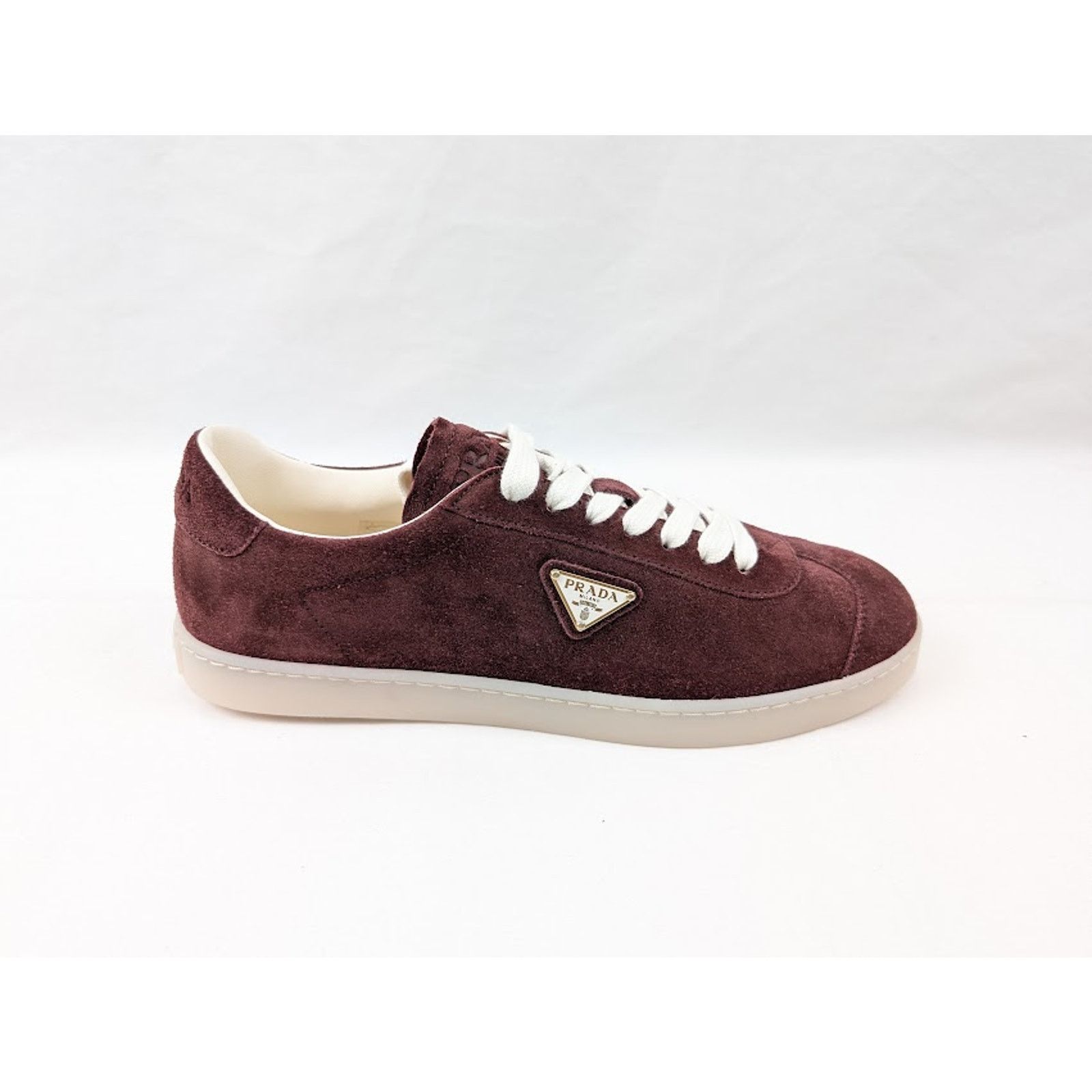 Prada o1rshd1 Low-Top Sneakers in Bordeaux Size US 10.5 / EU 43-44 - 1 Thumbnail