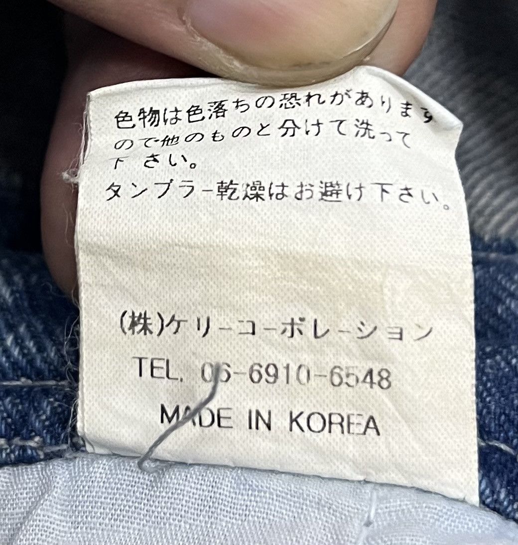 Japanese Brand × Vintage Vintage Y2K Style Tocador Distressed Denim Overalls Size US 34 / EU 50 - 19 Thumbnail