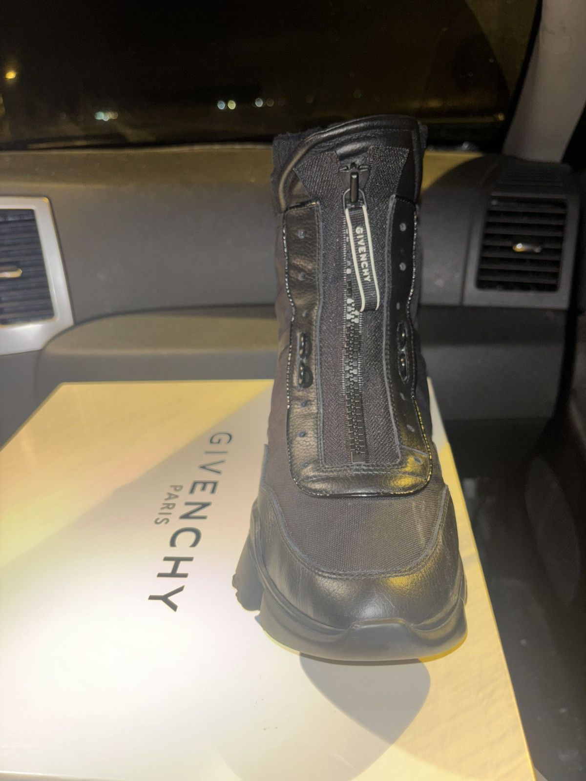 Givenchy Givenchy — JAW high sneakers in nylon and leather Size US 9.5 / EU 42-43 - 14 Thumbnail