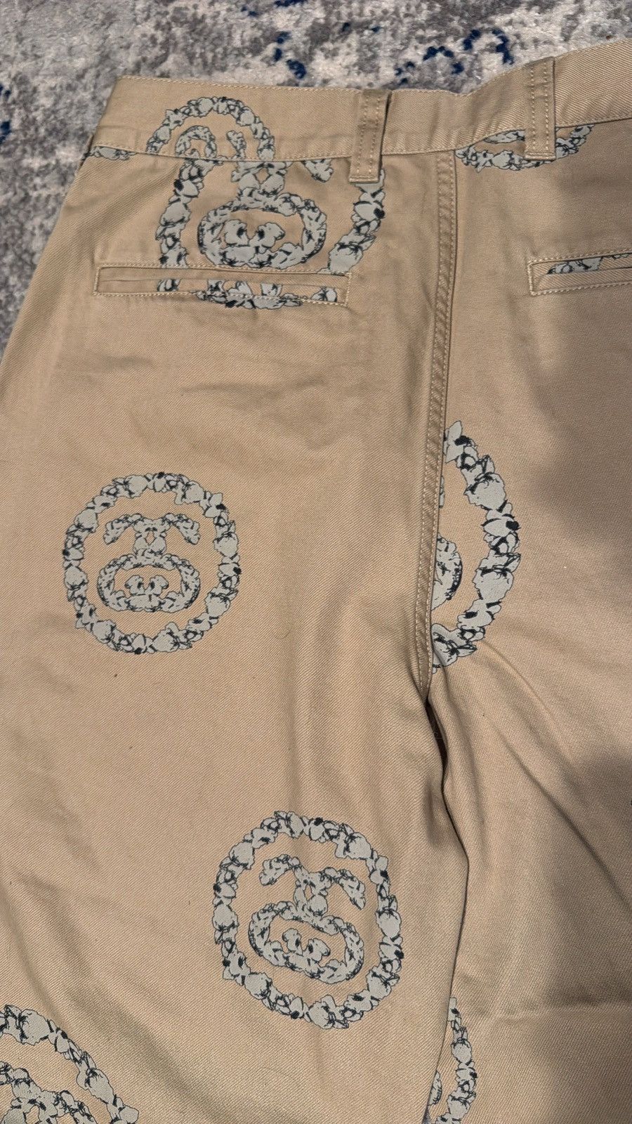 DENIM TEARS × Stussy Denim Tears x Stussy “Chino Wreaths” Size US 30 / EU 46 - 3 Thumbnail