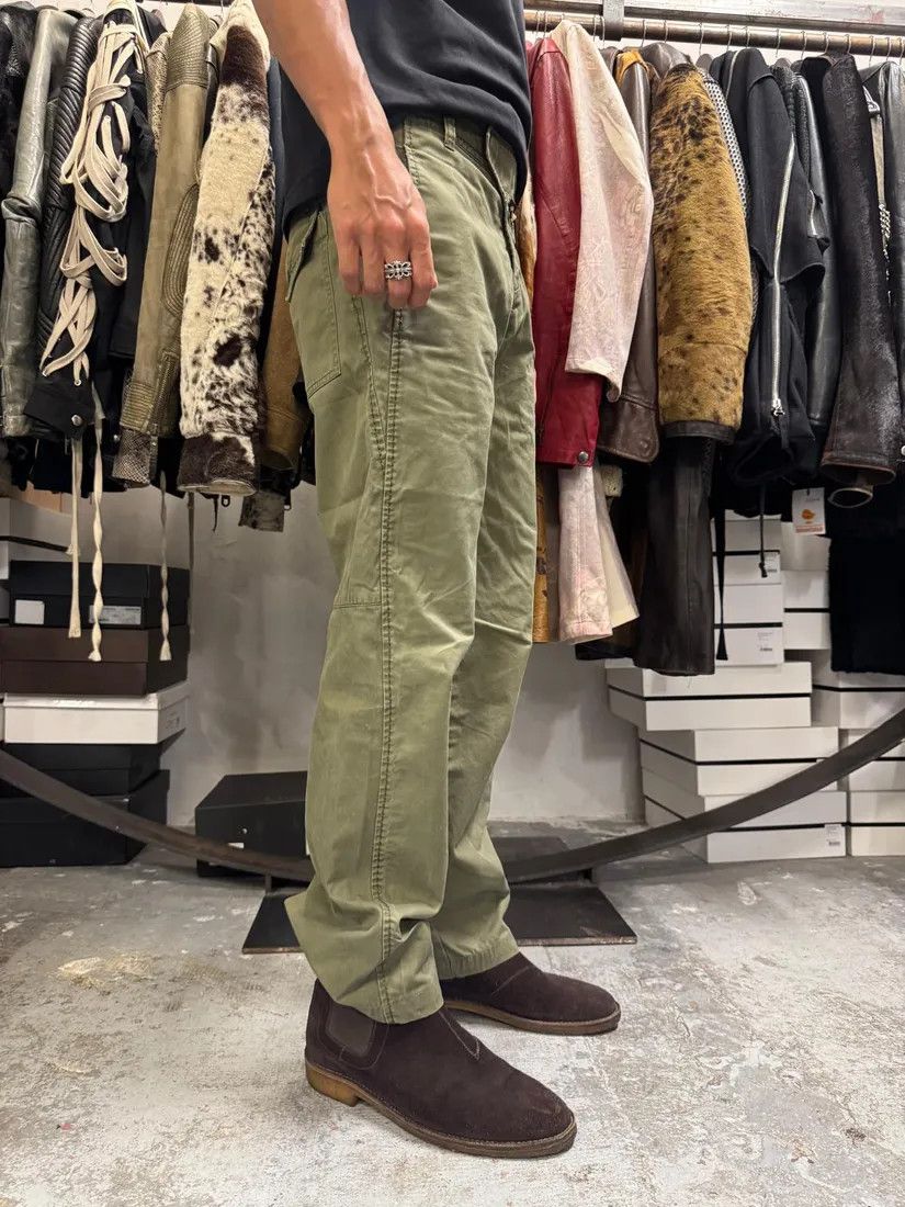 Designer × Marithe + Francois Girbaud × Vintage 2000s Marithé + François Girbaud Olive Straight Pants Size US 31 - 5 Thumbnail