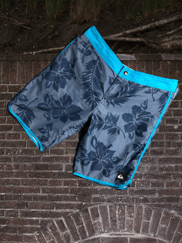 Quiksilver × Vintage Quiksilver Mens Vintage 90s Blue Surf Board Swim Shorts Size US 32 / EU 48 - 1 Thumbnail