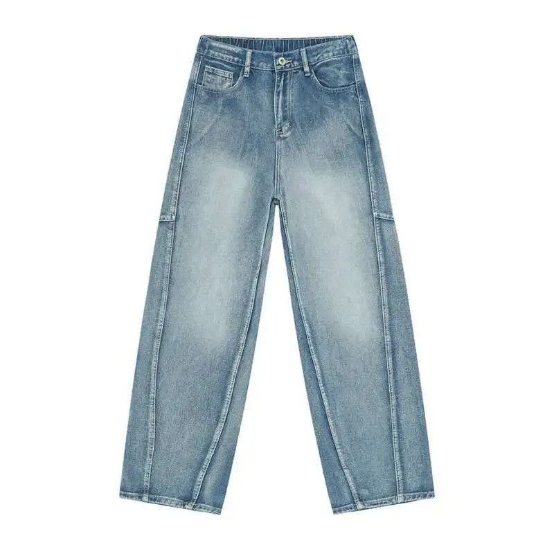 Jean Vintage Patchwork Streetwear Jeans Size US 32 / EU 48 - 6 Thumbnail