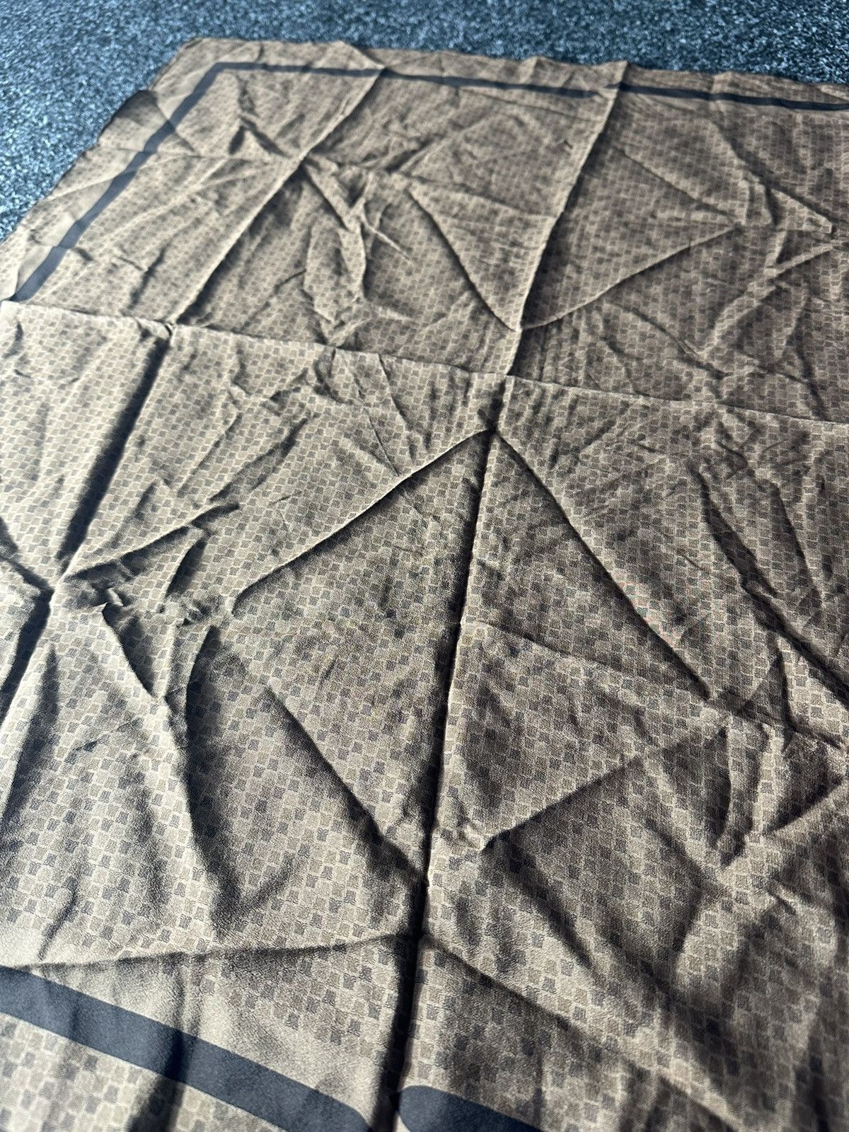 Lanvin × Vintage 🚨90s LANVIN silk scarf bandana handkerchief VERY RARE Size ONE SIZE - 7 Thumbnail