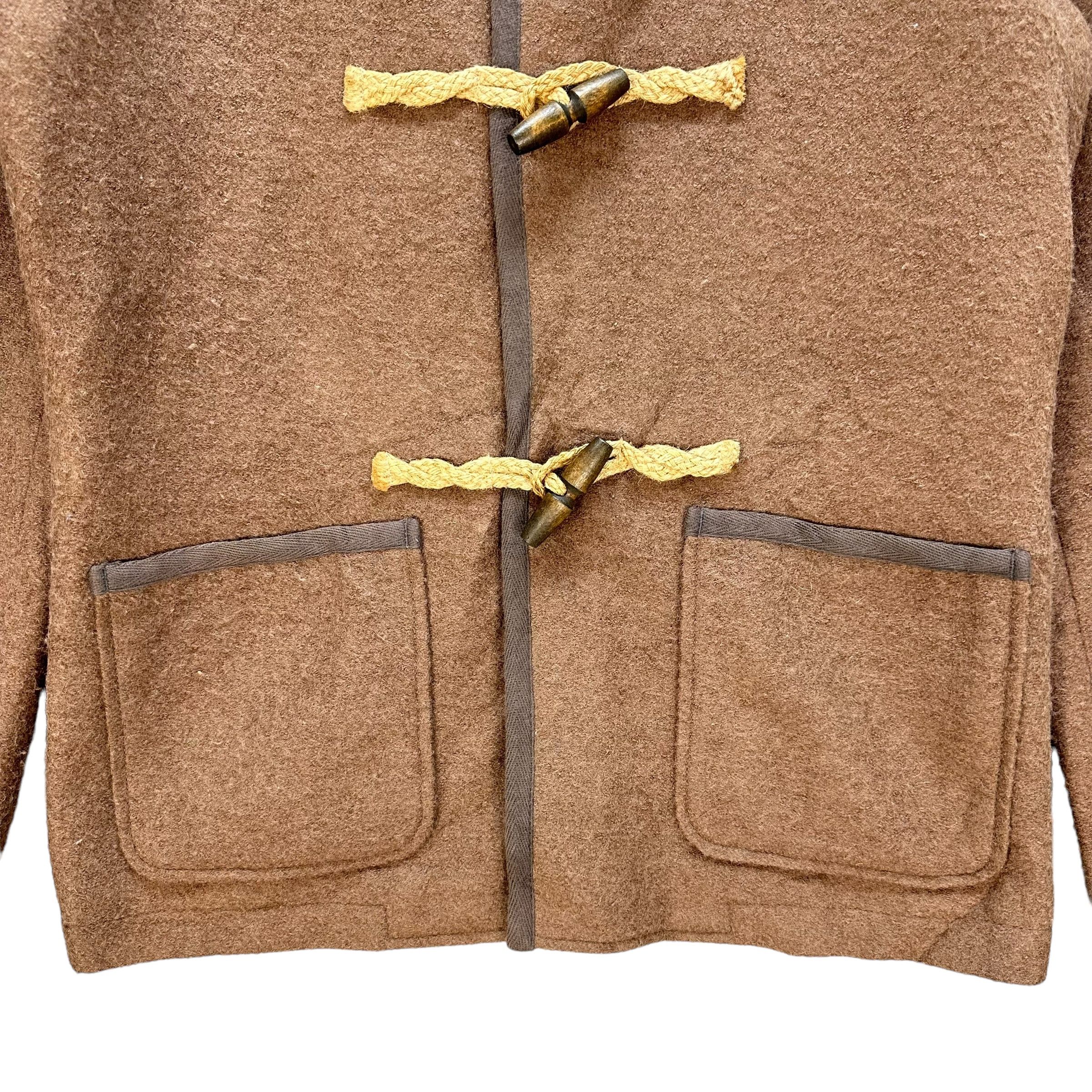 Katharine Hamnett London Katharine Hamnett Blouson Hooded Duffle Coat #A24-0539 Size L / US 10 / IT 46 - 3 Thumbnail