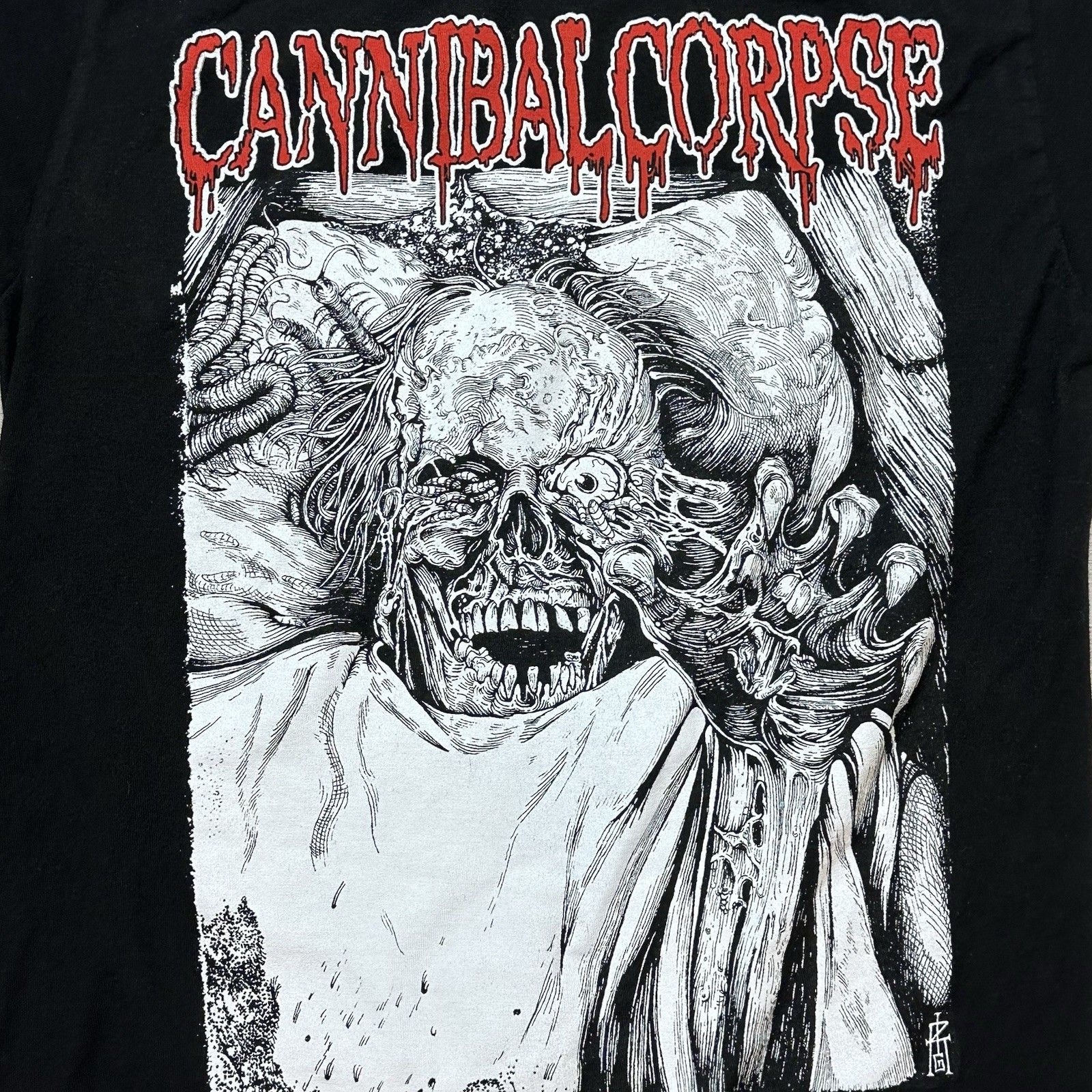Tultex CANNIBAL CORPSE Men's American Death Metal Rock Band Tee Size US S / EU 44-46 / 1 - 7 Thumbnail