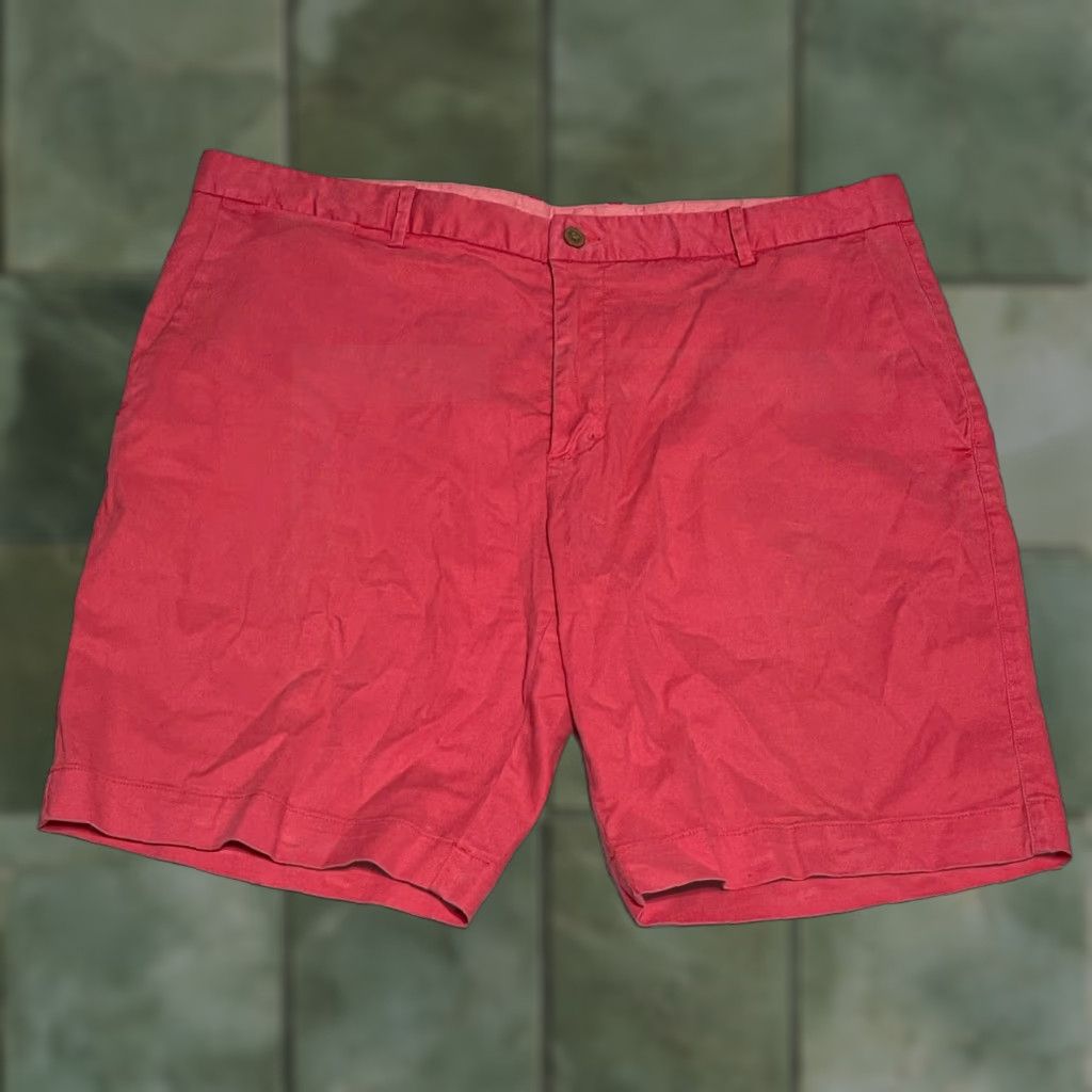 B Draddy Shorts Men 38 Salmon Pink Inseam 9