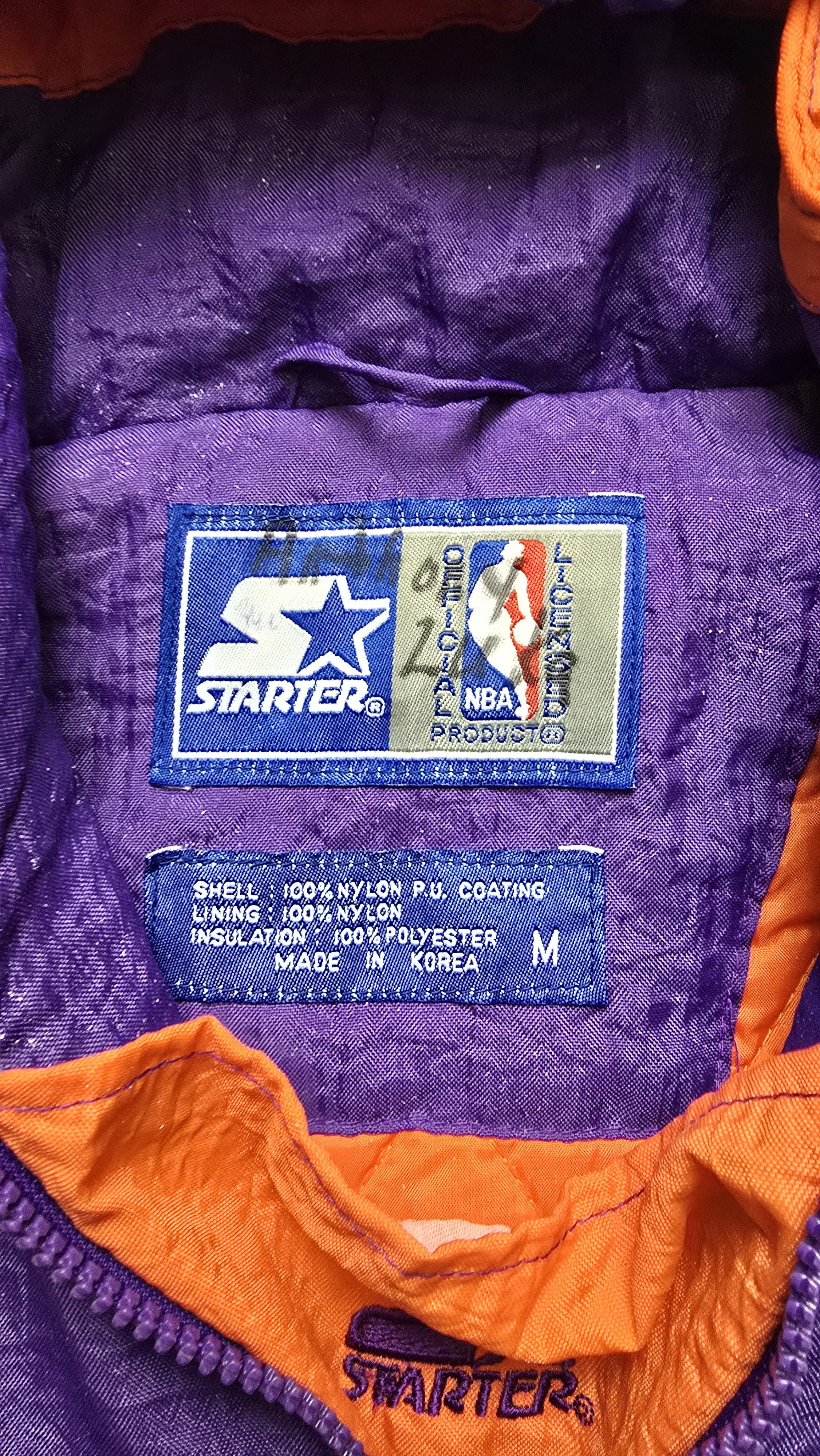 Starter Vintage 90’s NBA Phoenix Suns Starter Puffer Jacket Size US M / EU 48-50 / 2 - 16 Thumbnail