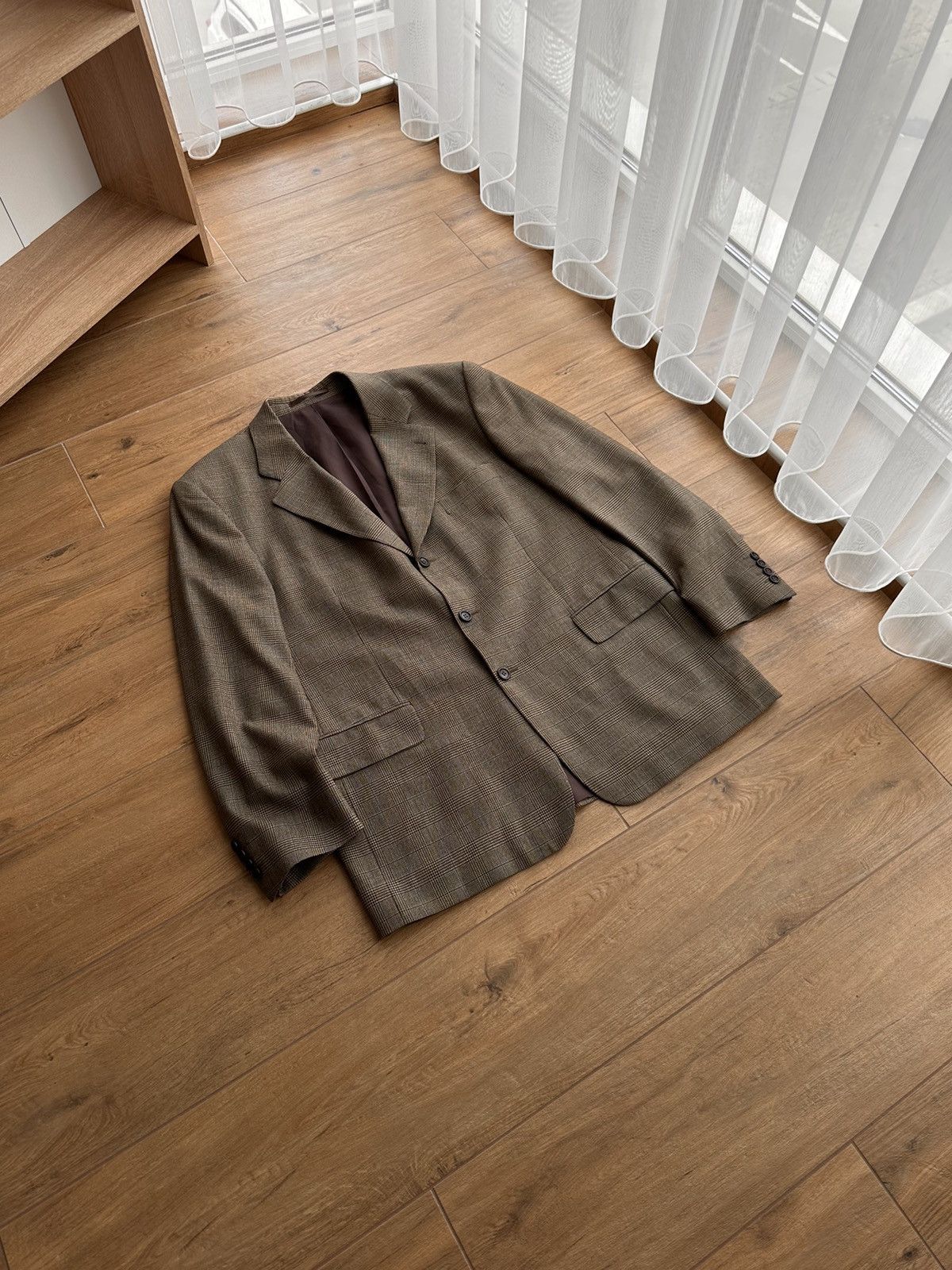 Bally × Vintage Vintage Bally Presidential Luxury Wool Blazer Size 54R - 2 Thumbnail