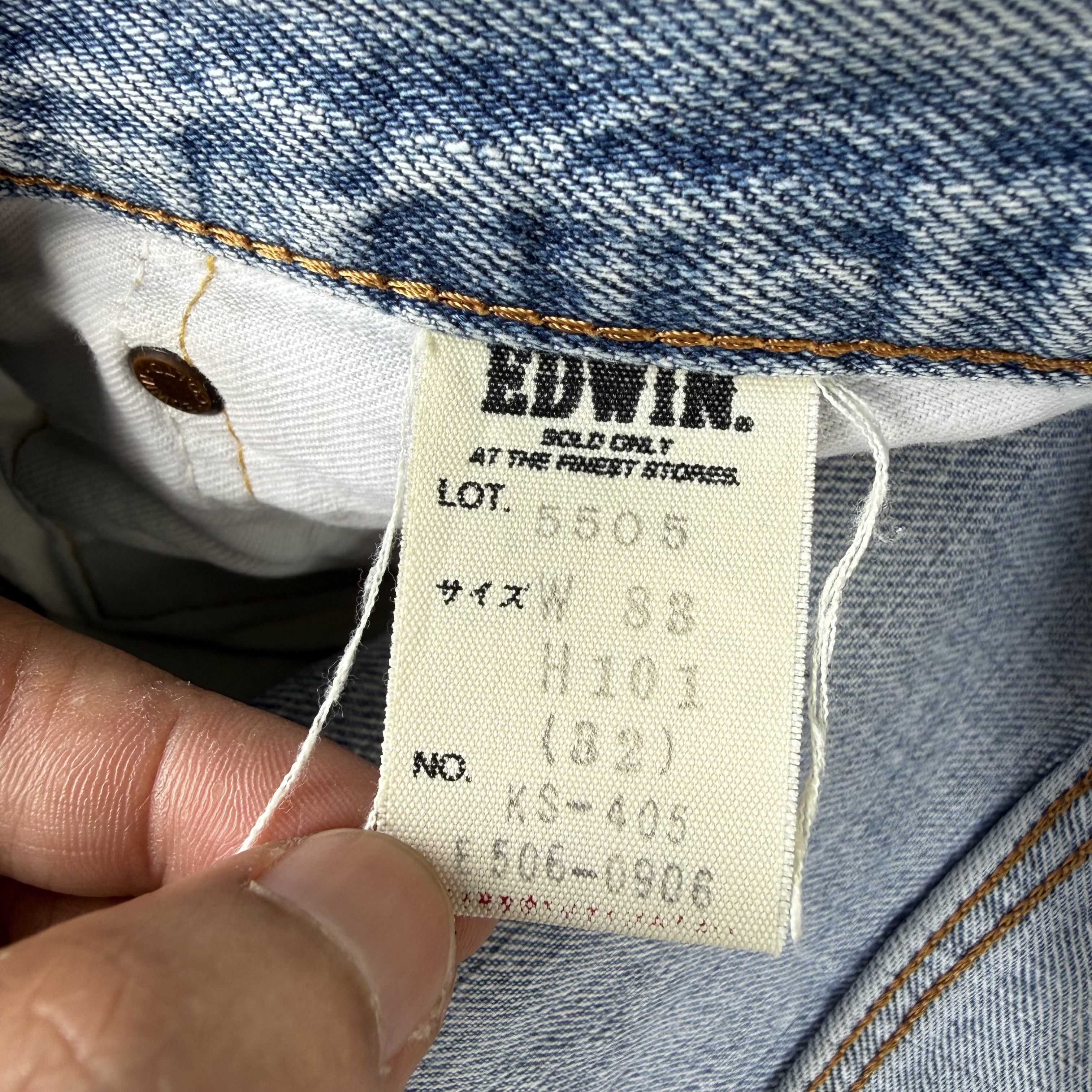 Edwin W33 Vintage Edwin Selvedge Denim Jean Pants Size US 33 - 14 Thumbnail