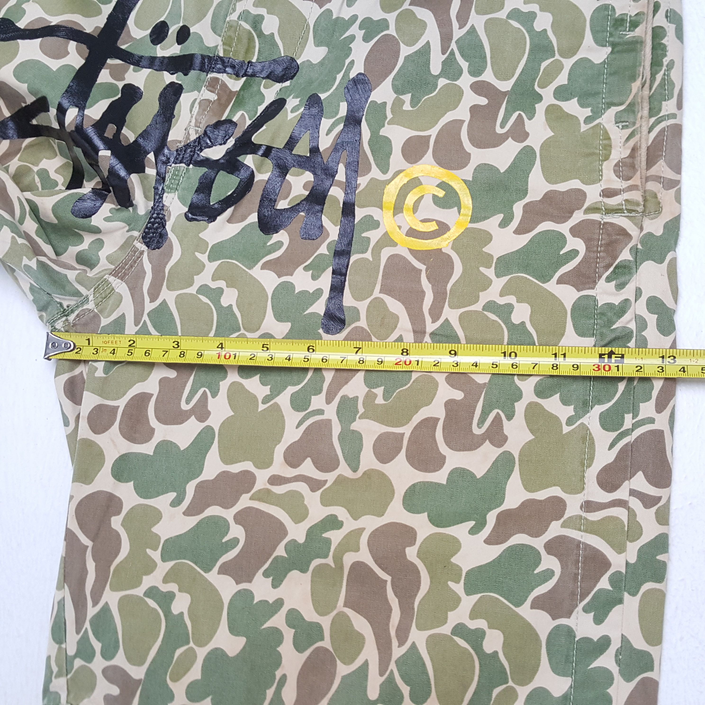 Stussy × Vintage Vintage STUSSY Streetwear Skateboard Logo Style Short Pants Size US 32 / EU 48 - 7 Thumbnail