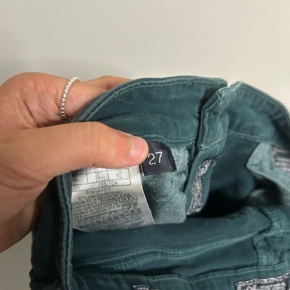 Guess Guess Green Britney Skinny Jeans Size 27" / US 4 / IT 40 - 4 Thumbnail