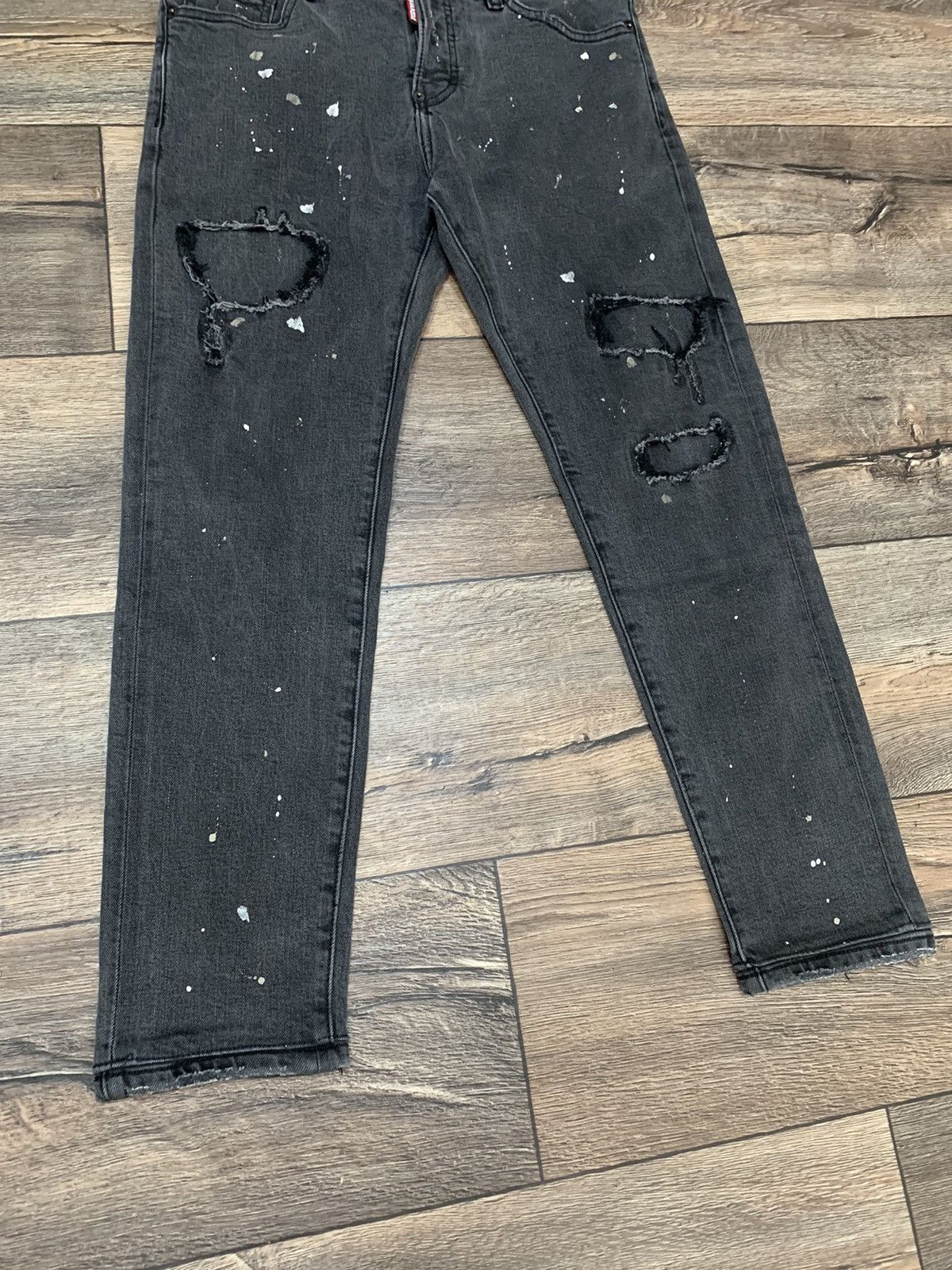 Dsquared2 Dsquared2 Black Jeans Size 30 Made in Italy Size US 30 / EU 46 - 3 Thumbnail