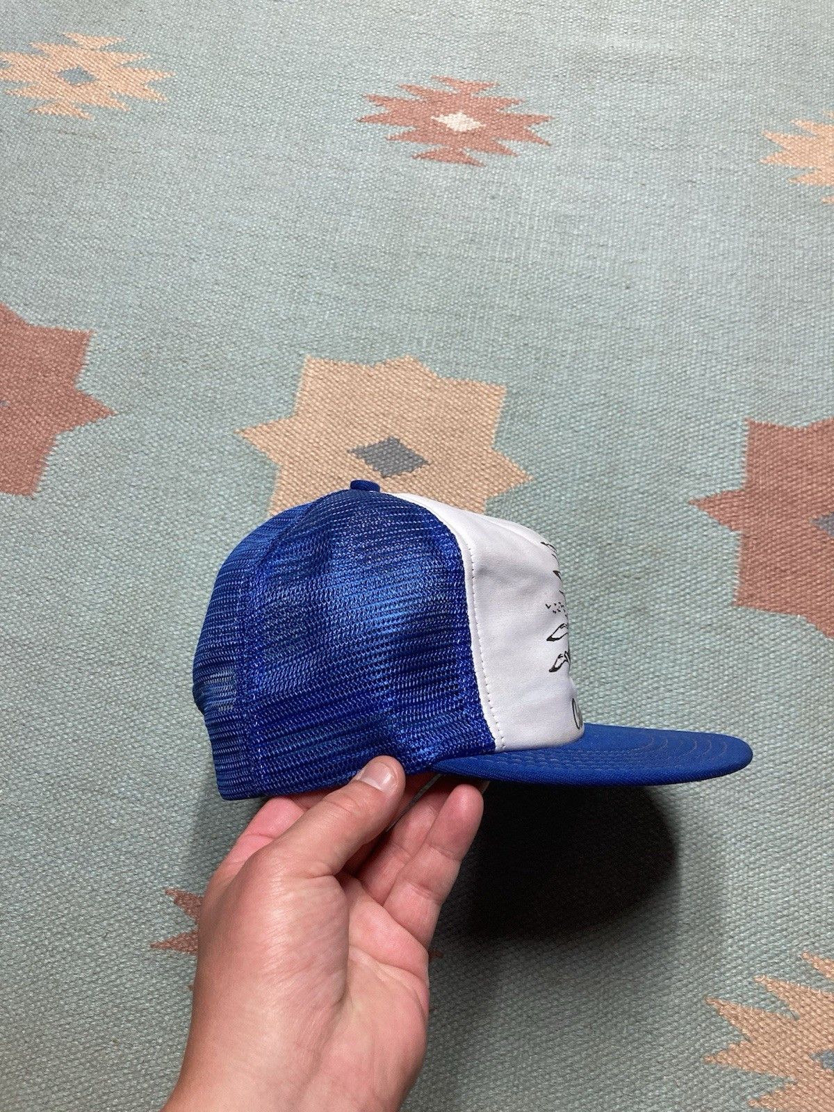 Vintage Vintage 80s trucker hat cadillac Michigan seagulls birds USA Size ONE SIZE - 8 Thumbnail
