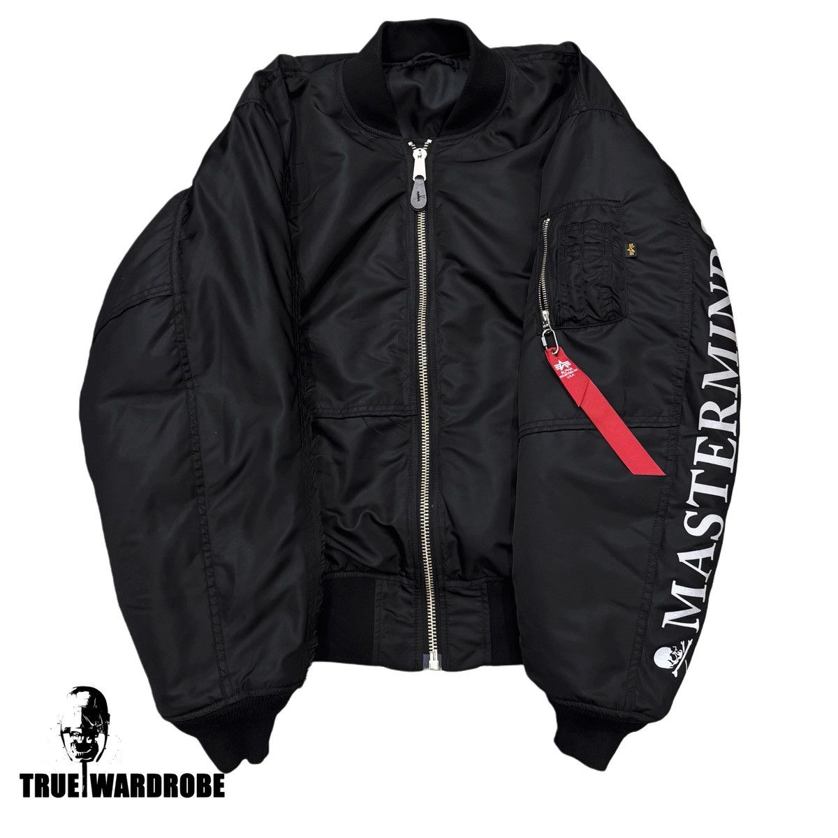 Alpha Industries × Mastermind Japan Mastermind x Alpha Industries MA-1 Flight Skull Bomber Skull Size US M / EU 48-50 / 2 - 2 Thumbnail