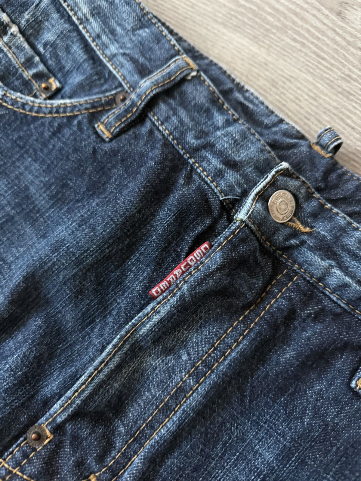 Dsquared2 Dsquared 2 Vintage Distressed Opium Rare Denim Jeans Size US 33 - 7 Thumbnail